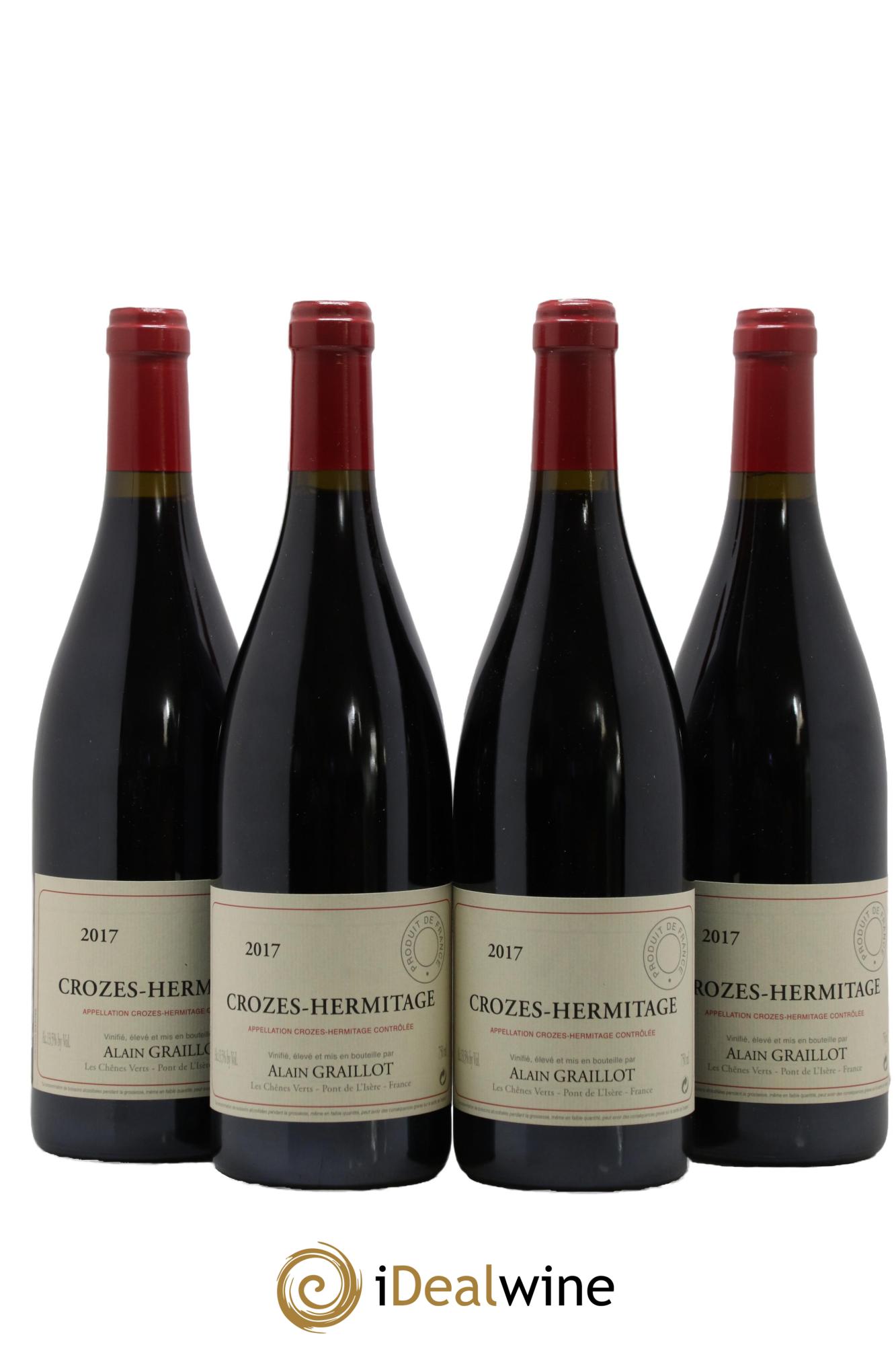 Crozes-Hermitage Domaine Graillot 2017 - Lotto di 4 bottiglie - 0