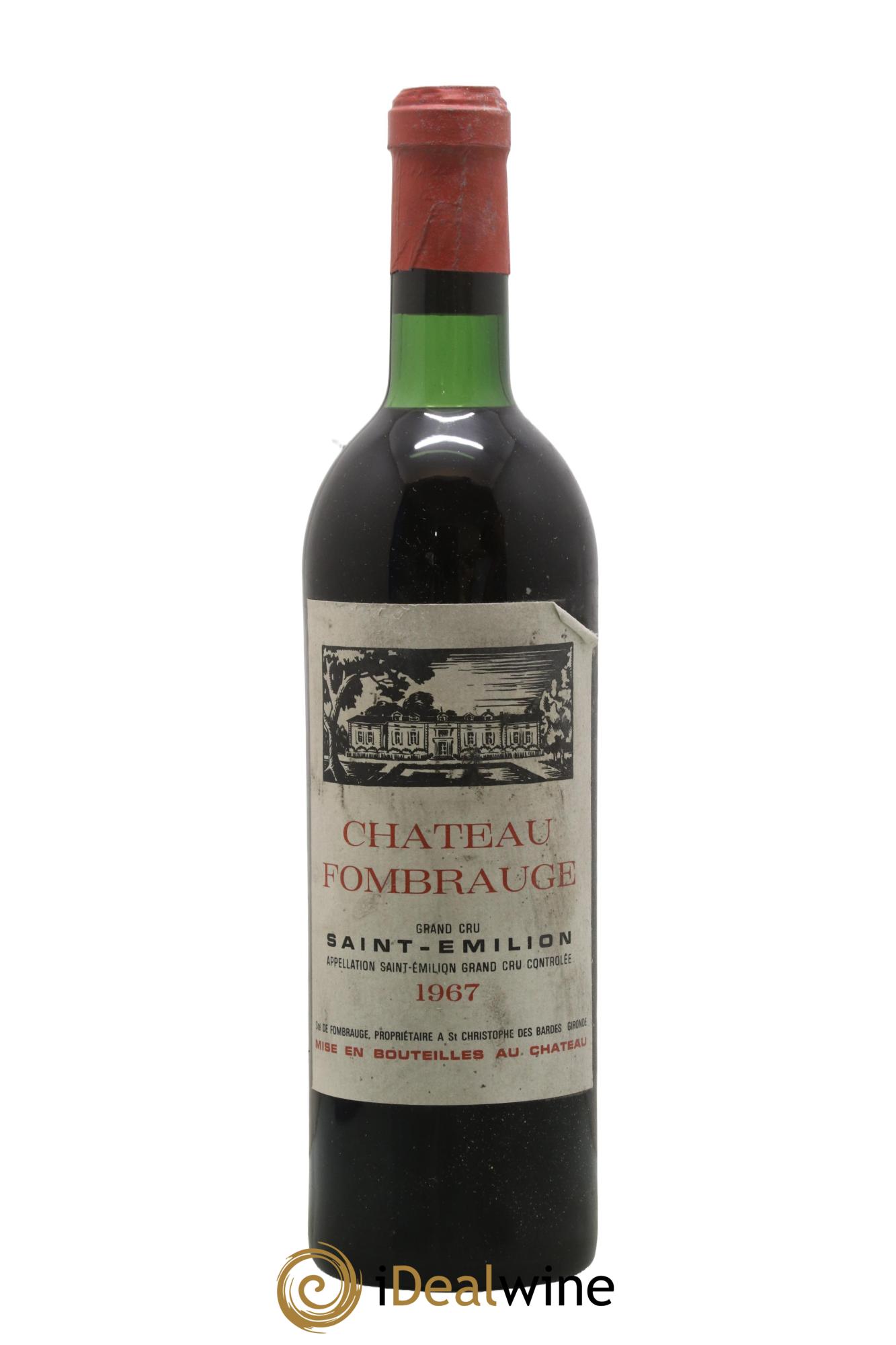 Château Fombrauge Grand Cru Classé 1967 - Lot de 1 bouteille - 0
