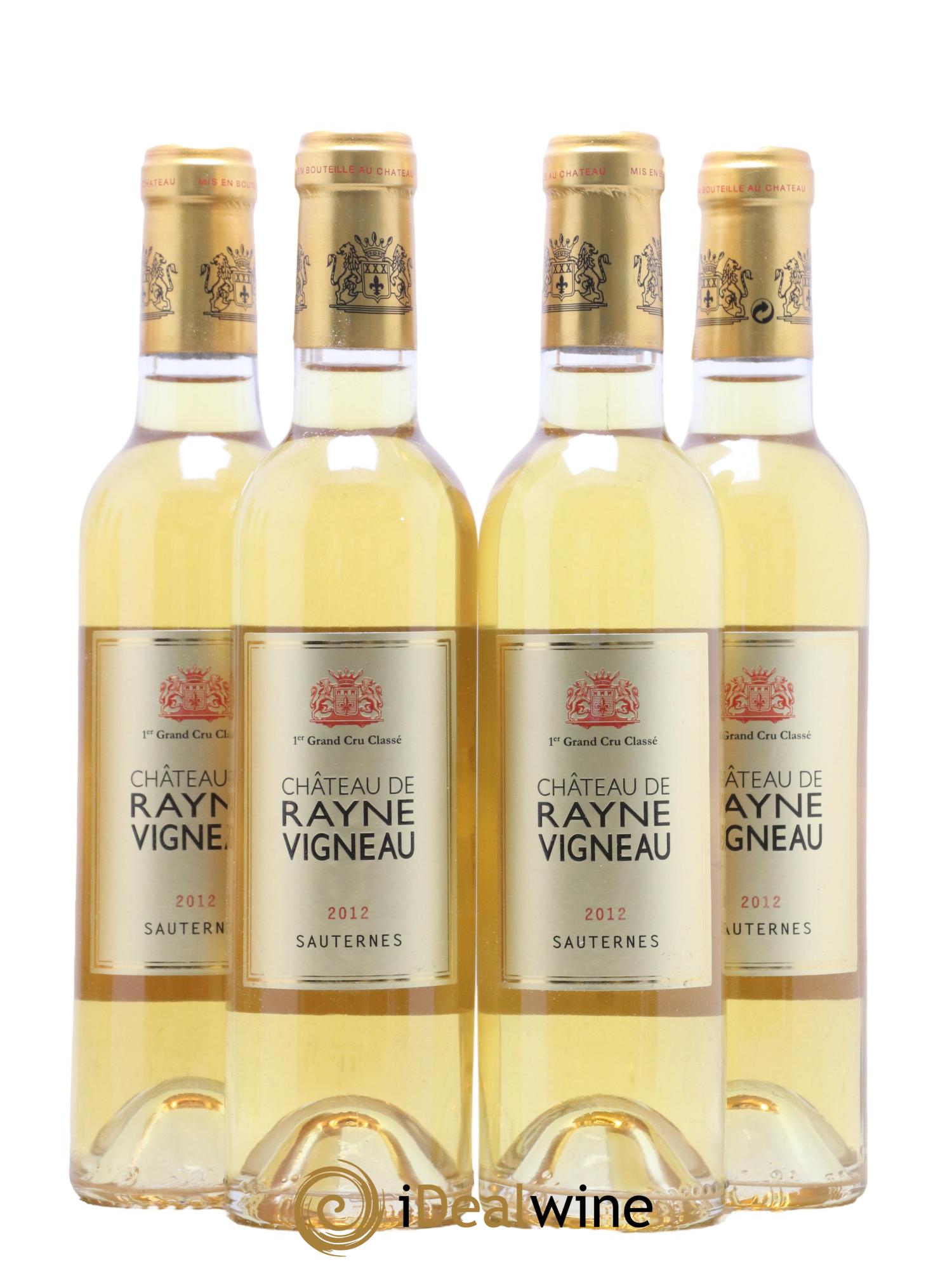 Château de Rayne Vigneau 1er Grand Cru Classé 2012 - Posten von 24 Demi-Flaschen - 5