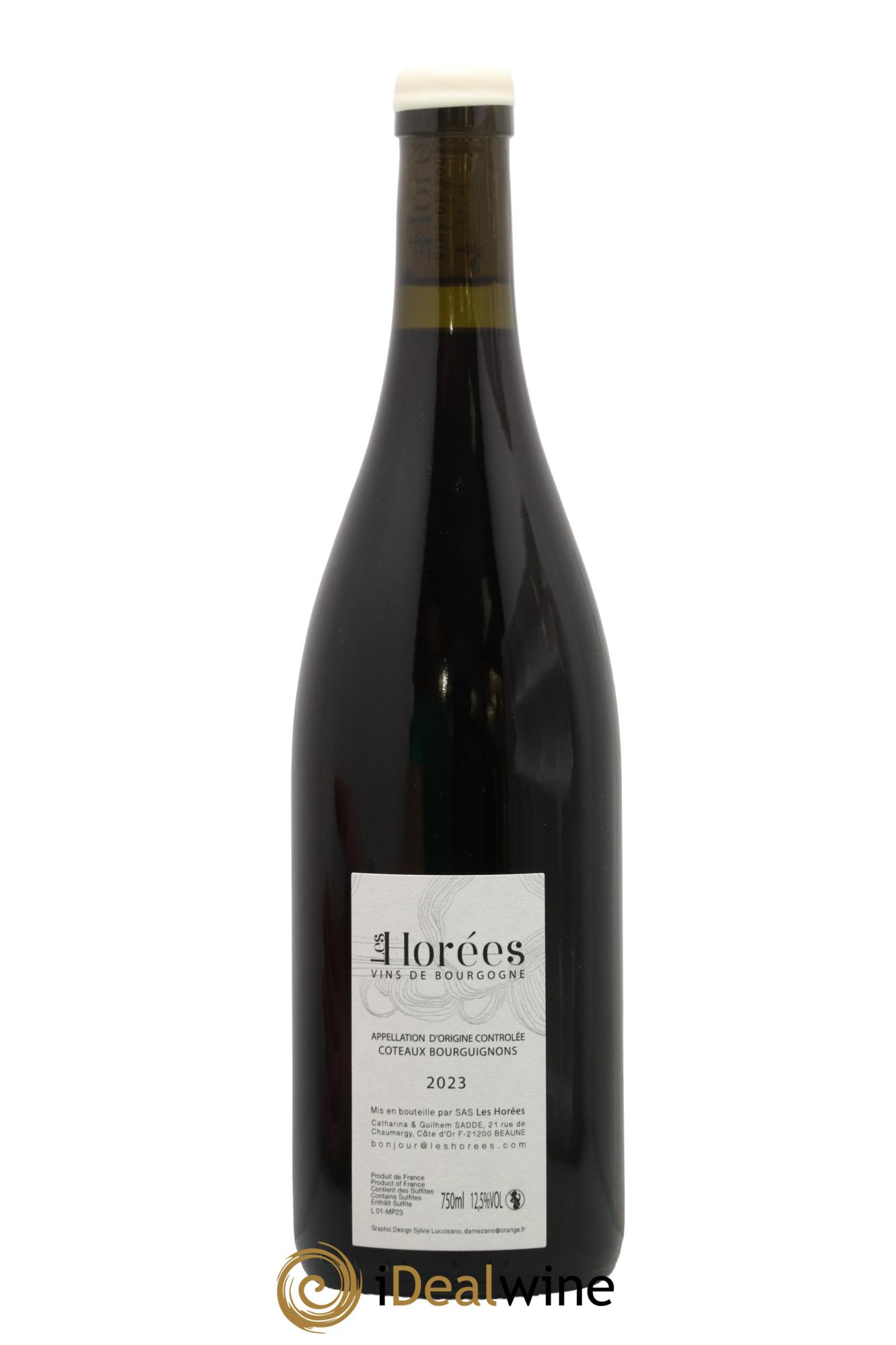 Coteaux Bourguignons Mon Poulain Les Horées 2023 - Lot de 1 bouteille - 1