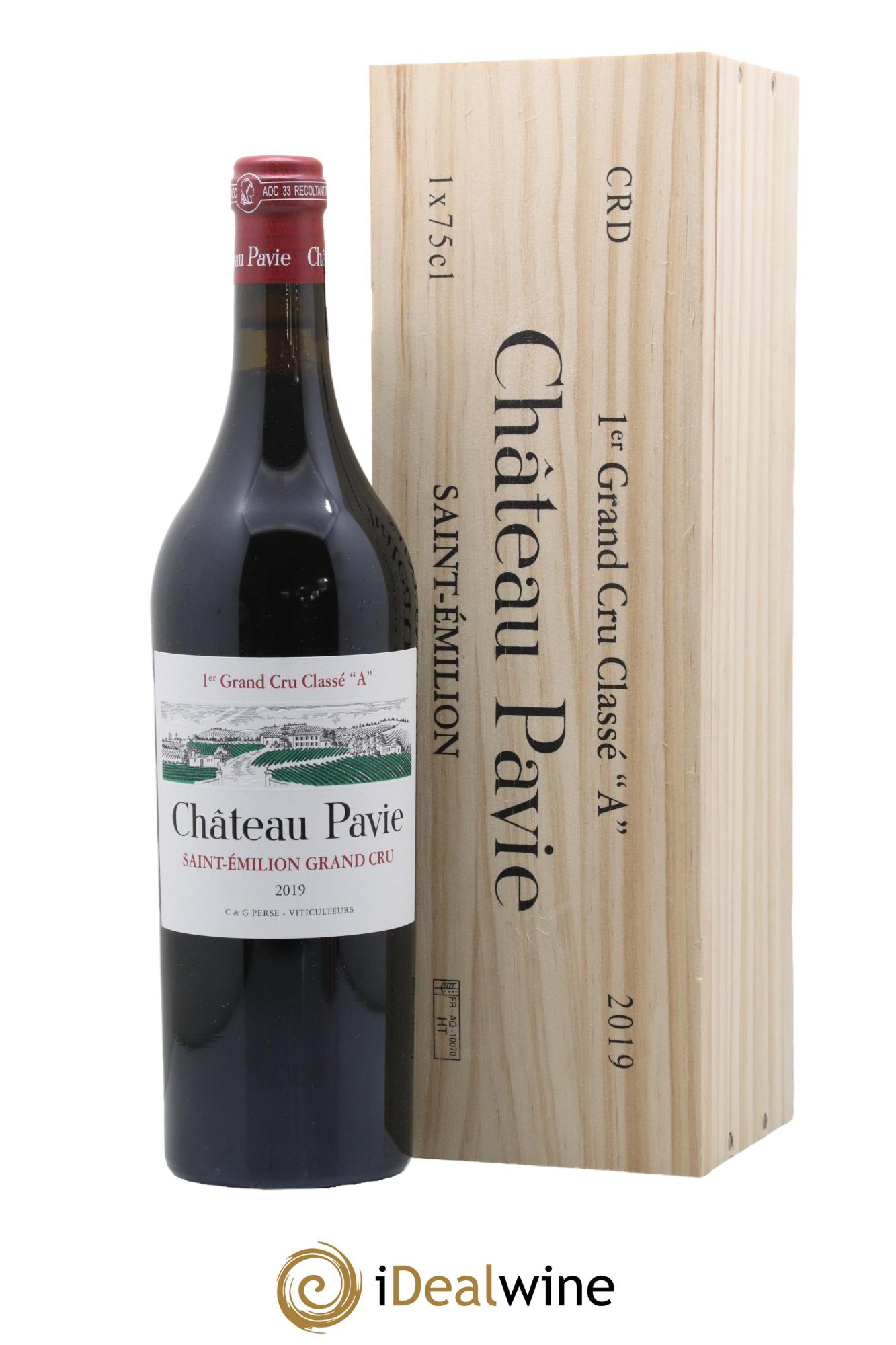 Château Pavie 1er Grand Cru Classé A 2019 - Lot de 1 bouteille - 0
