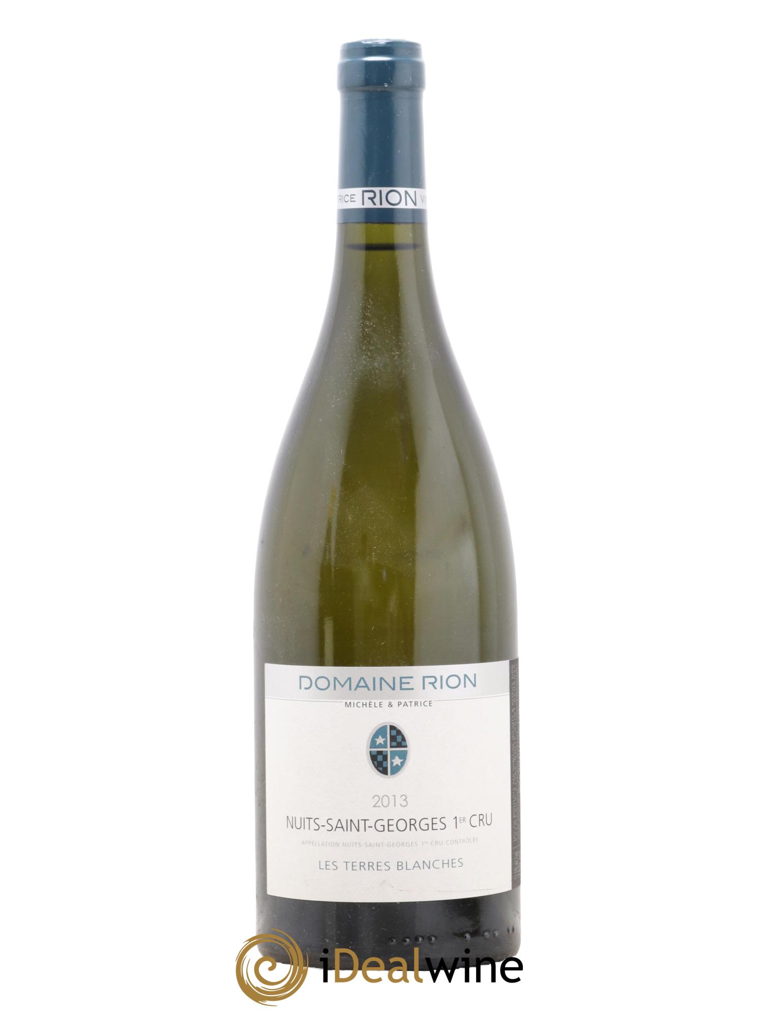 Nuits-Saint-Georges 1er Cru Les Terres Blanches Patrice Rion (Domaine) 2013 - Lot de 1 bouteille - 0