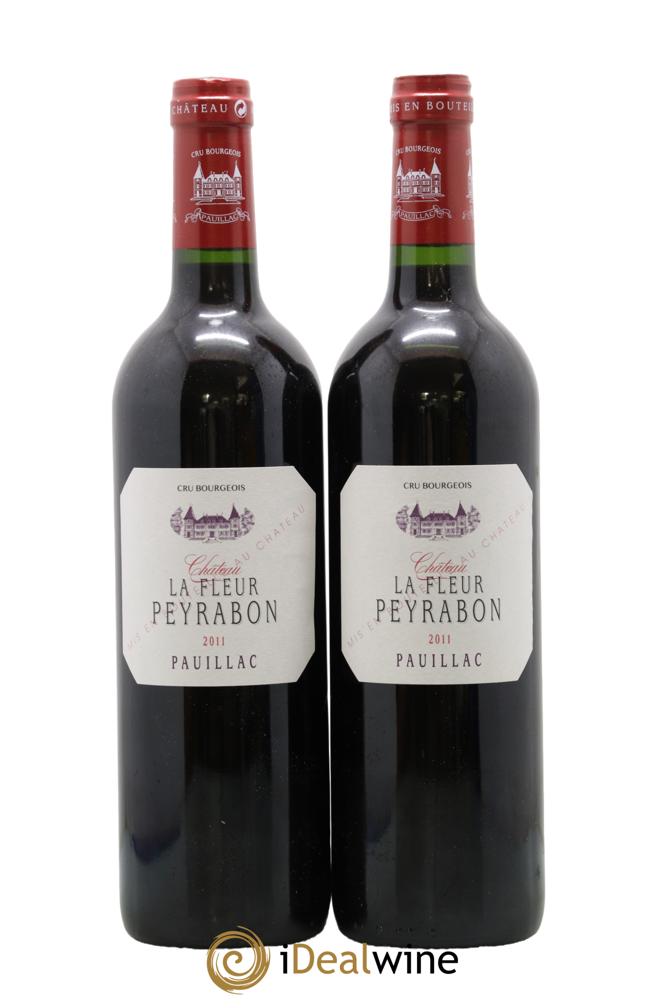 Château La Fleur Peyrabon Cru Bourgeois 2011 - Lot of 2 bottles - 0