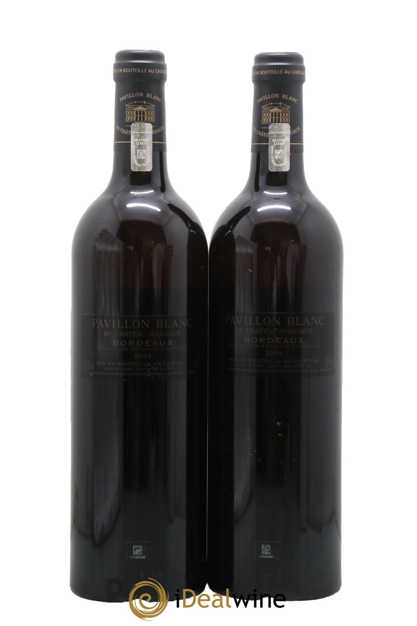 Pavillon Blanc du Château Margaux 2018 - Lot de 2 bouteilles - 1