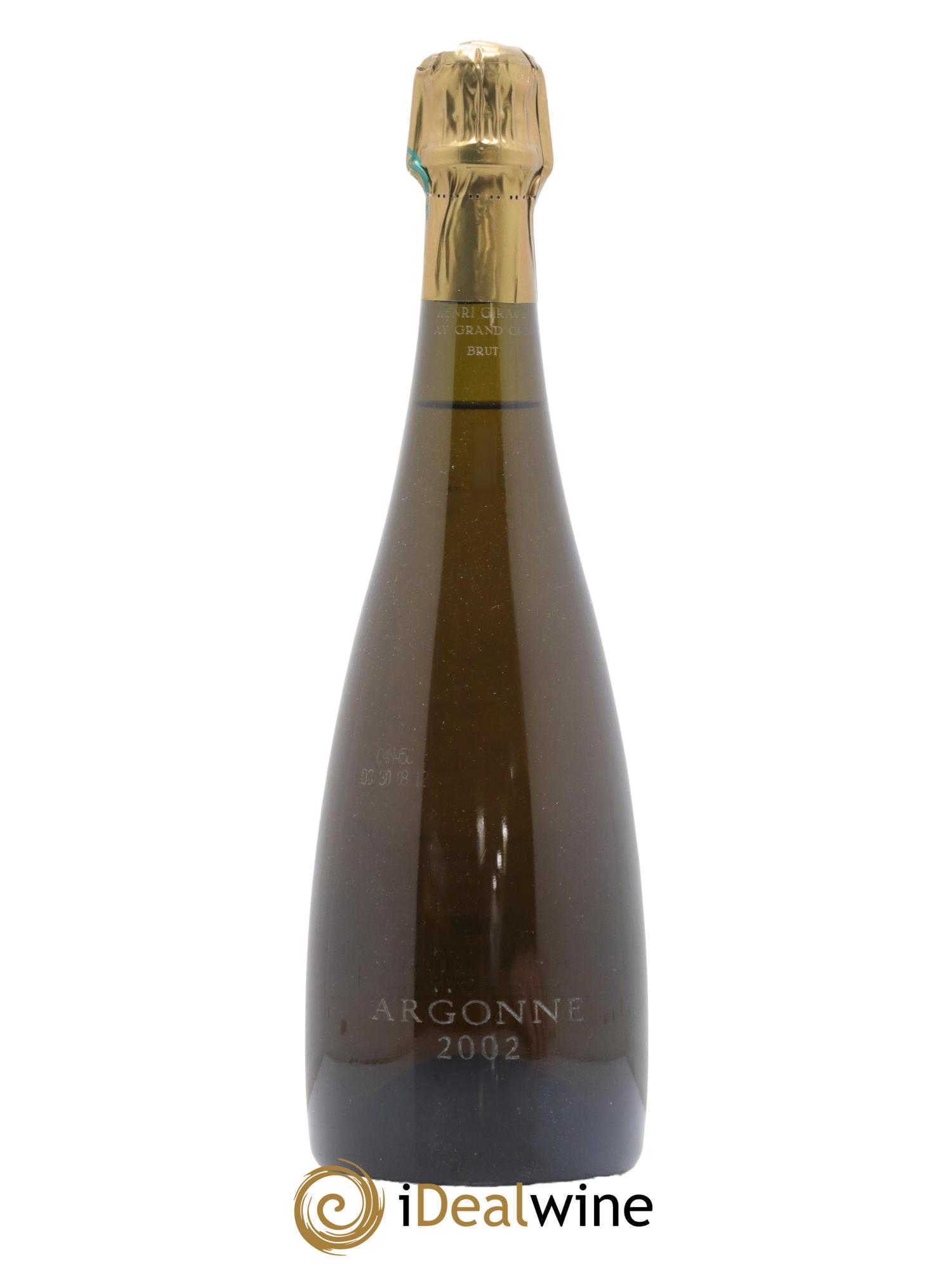 Argonne Henri Giraud 2002 - Lot de 1 bouteille - 0