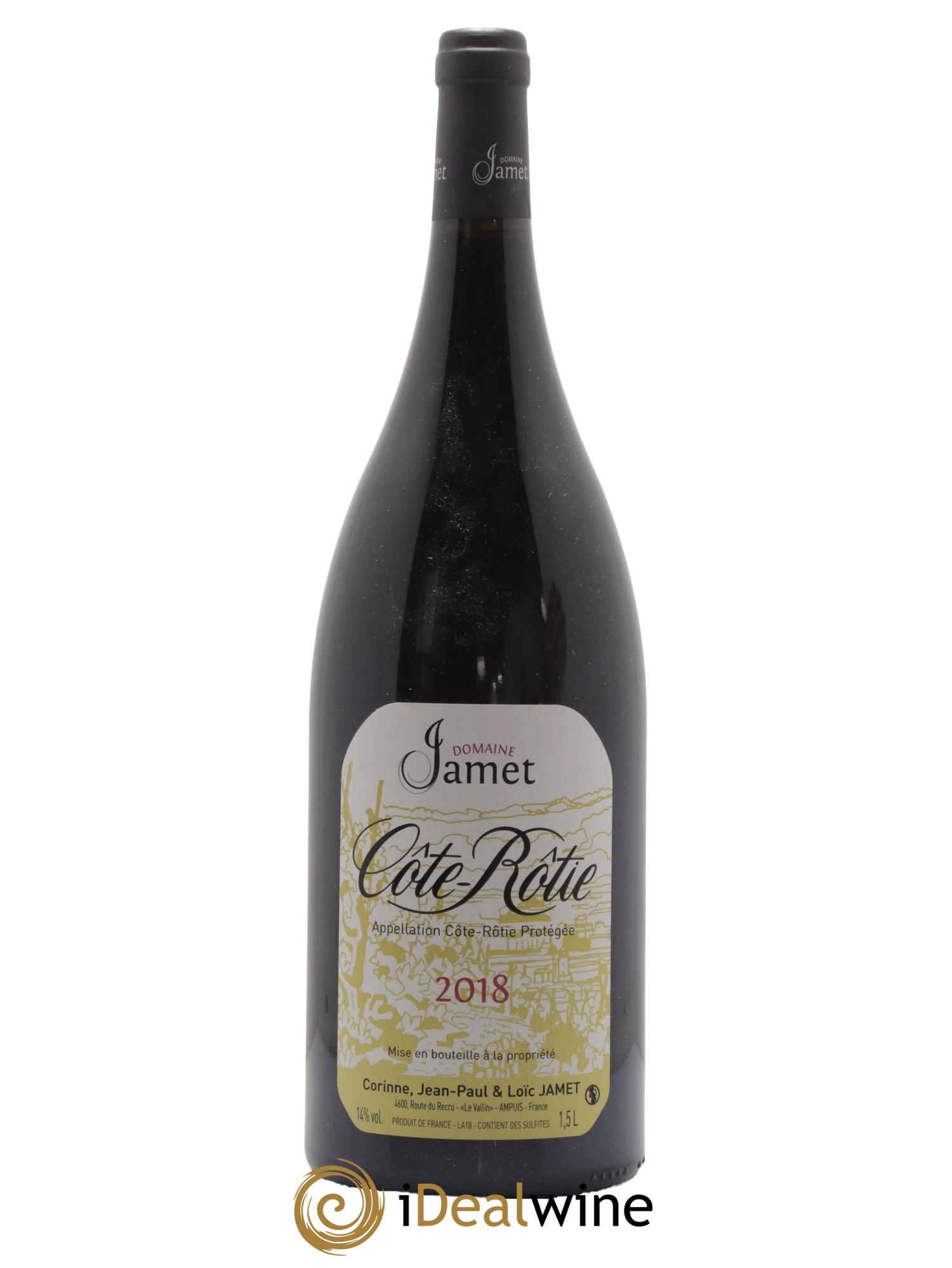 Côte-Rôtie Jamet (Domaine) 2018 - Lot de 1 magnum - 0