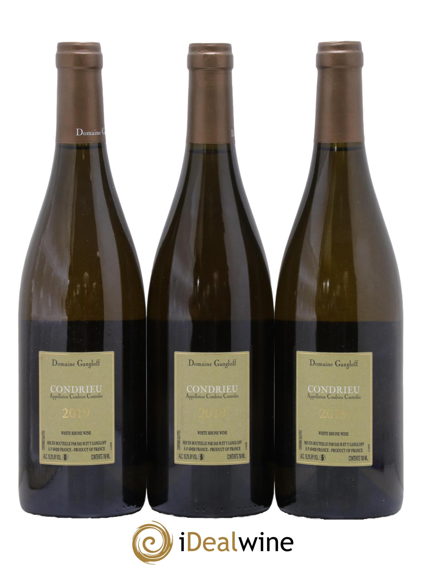 Condrieu Domaine Gangloff (Domaine) 2019 - Posten von 3 Flaschen - 1