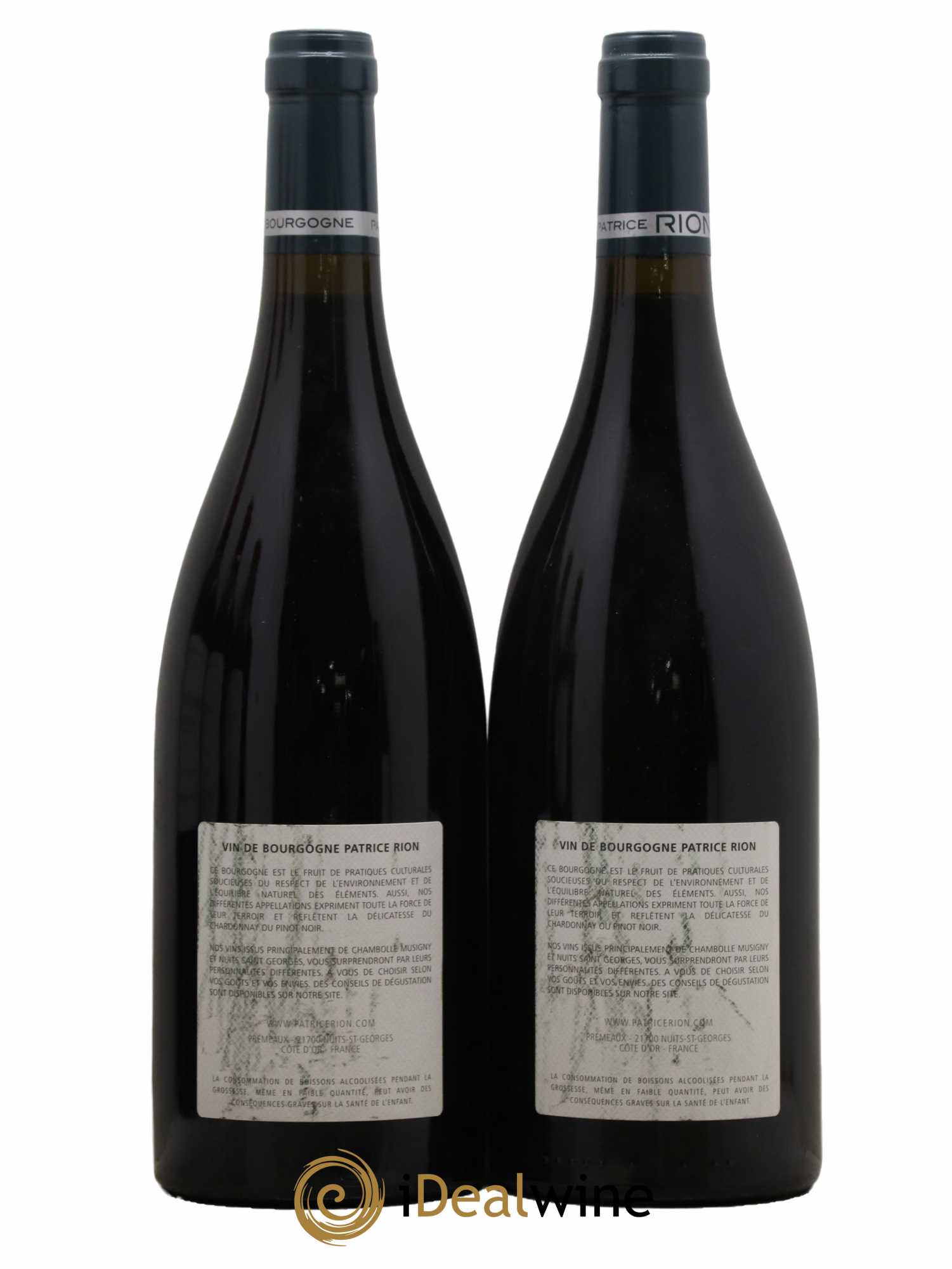 Chambolle-Musigny 1er Cru Les Amoureuses Patrice Rion (Domaine) 2010 - Lot of 2 bottles - 1