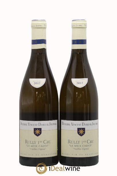Rully 1er Cru Le Meix Cadot Vieilles Vignes Vincent Dureuil-Janthial 2017 - Lot de 2 bouteilles - 0
