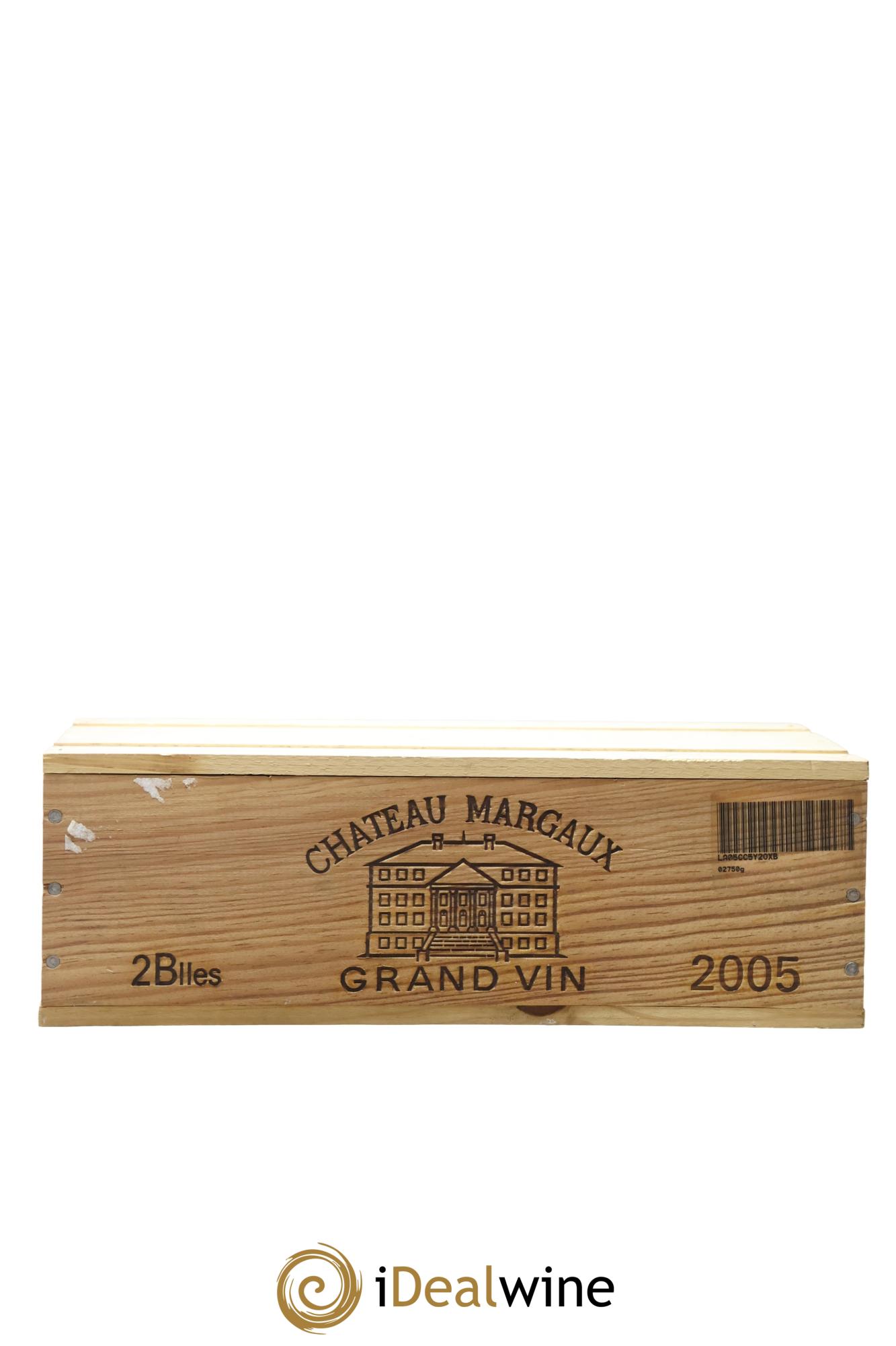 Château Margaux 1er Grand Cru Classé 2005 - Lot de 2 bouteilles - 3