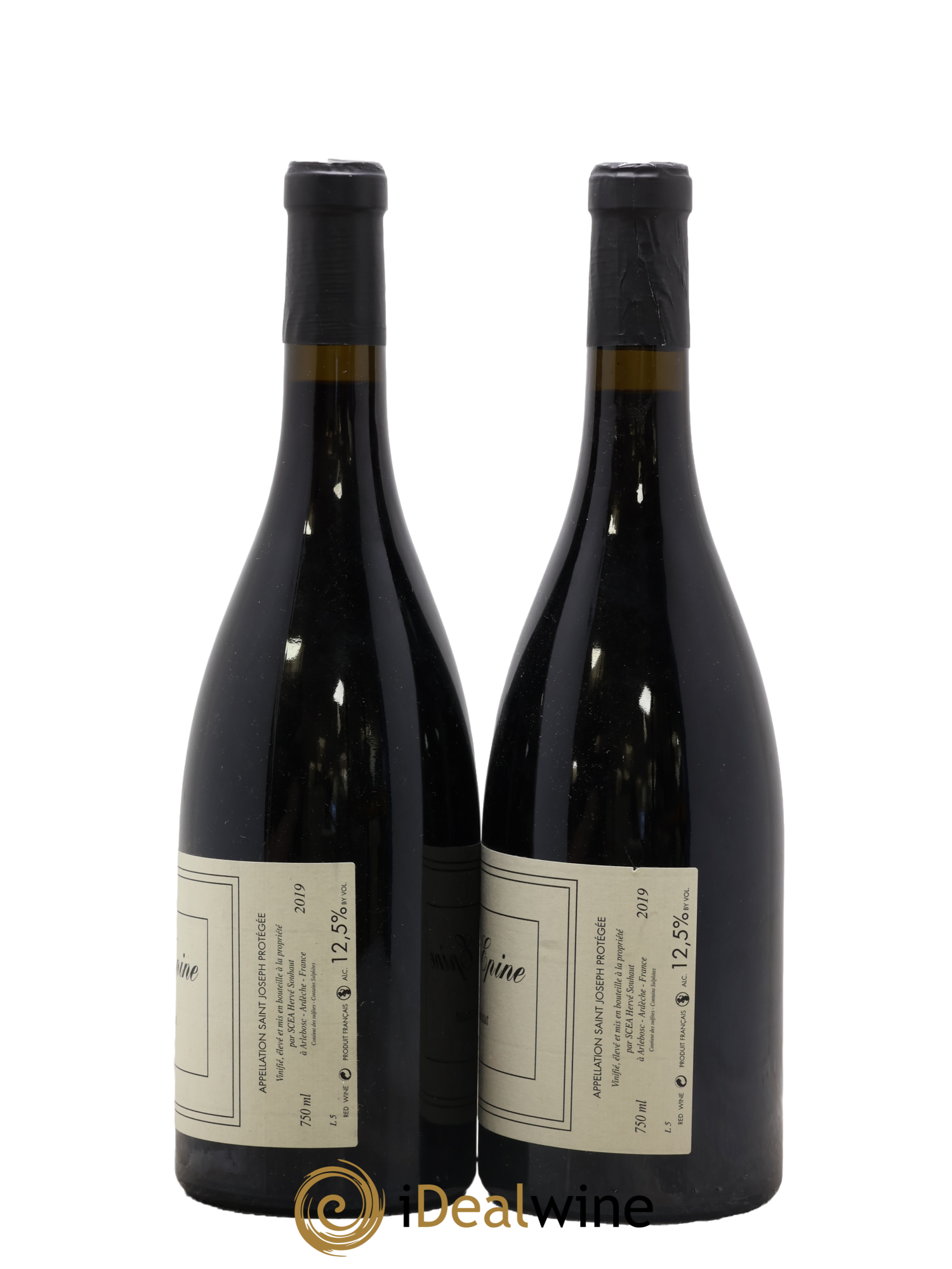 Saint-Joseph Sainte Epine Hervé Souhaut - Domaine Romaneaux-Destezet 2019 - Lot de 2 bouteilles - 1