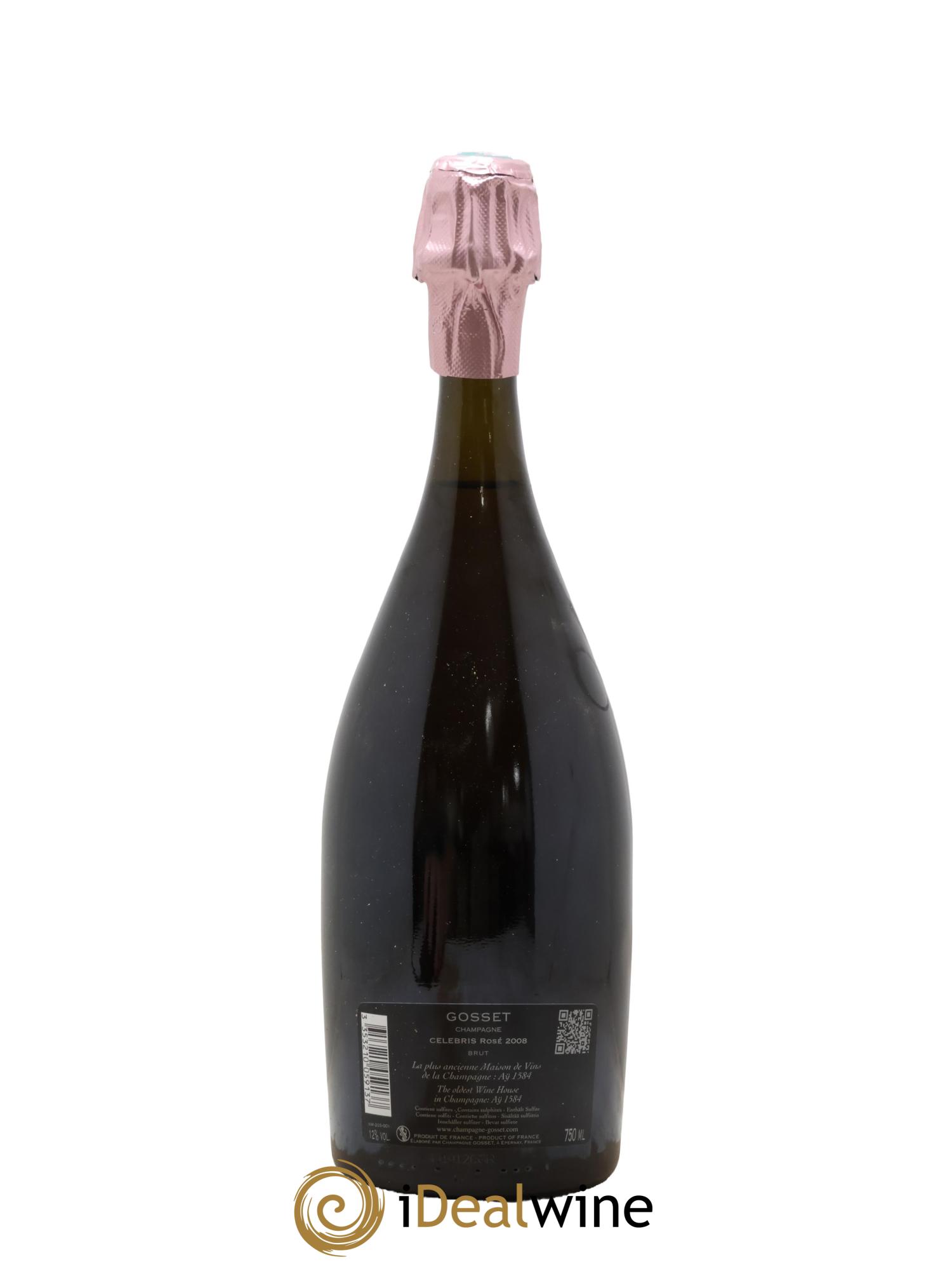 Celebris Extra-Brut Gosset 2008 - Lot of 1 bottle - 2