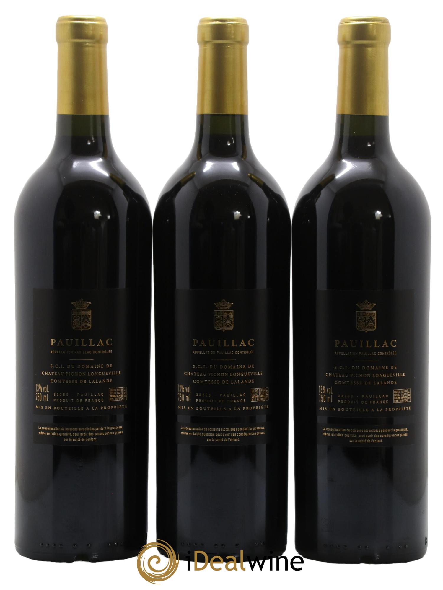 Château Pichon Longueville Comtesse de Lalande 2ème Grand Cru Classé  2021 - Lot de 6 bouteilles - 4