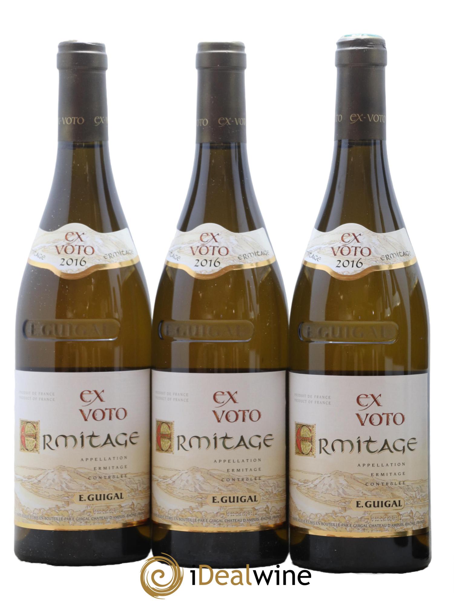 Ermitage Ex Voto Guigal 2016 - Lot de 6 bouteilles - 2