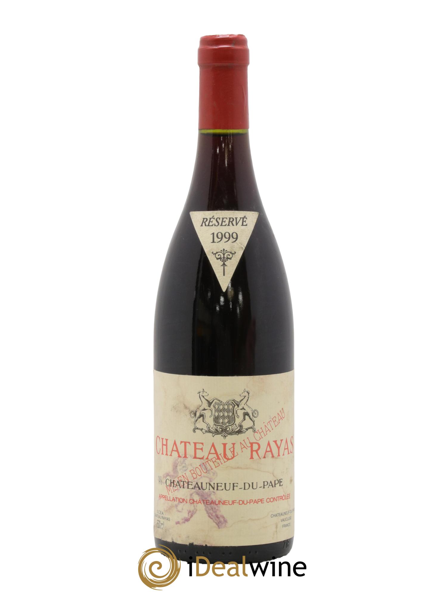Châteauneuf-du-Pape Château Rayas Emmanuel Reynaud 1999 - Lot de 1 bouteille - 0
