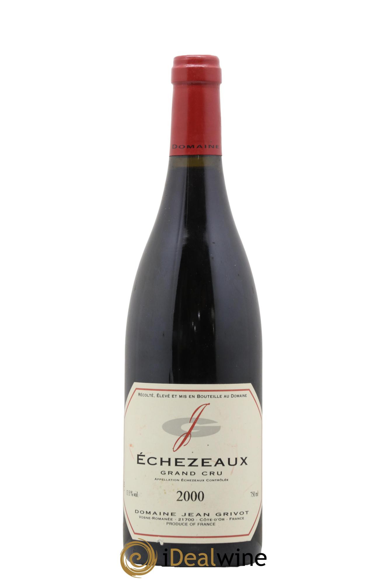 Echezeaux Grand Cru Jean Grivot 2000 - Lot de 1 bouteille - 0