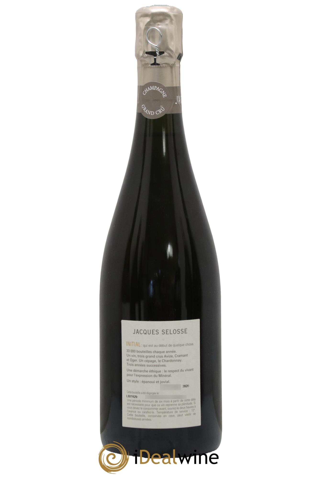 Initial Brut Jacques Selosse - Lot of 1 bottle - 1