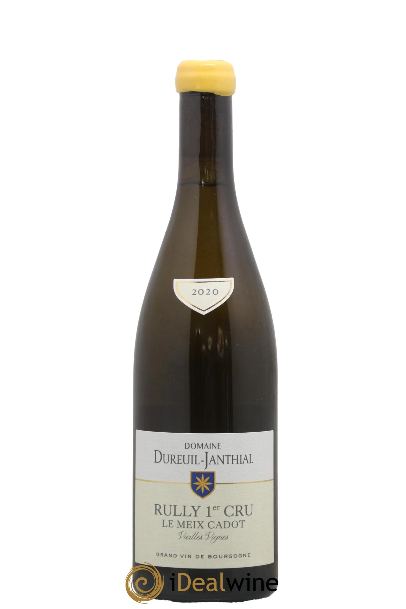 Rully 1er Cru Le Meix Cadot Vieilles Vignes Vincent Dureuil-Janthial 2020 - Lot de 1 bouteille - 0