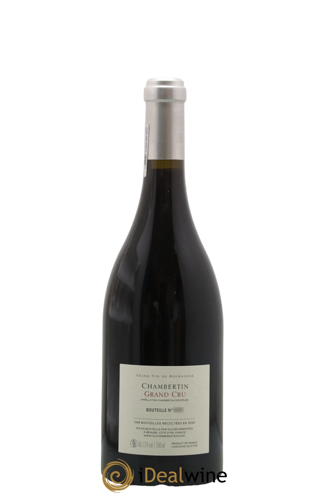 Chambertin Grand Cru Olivier Bernstein 2022 - Lotto di 1 bottiglia - 1