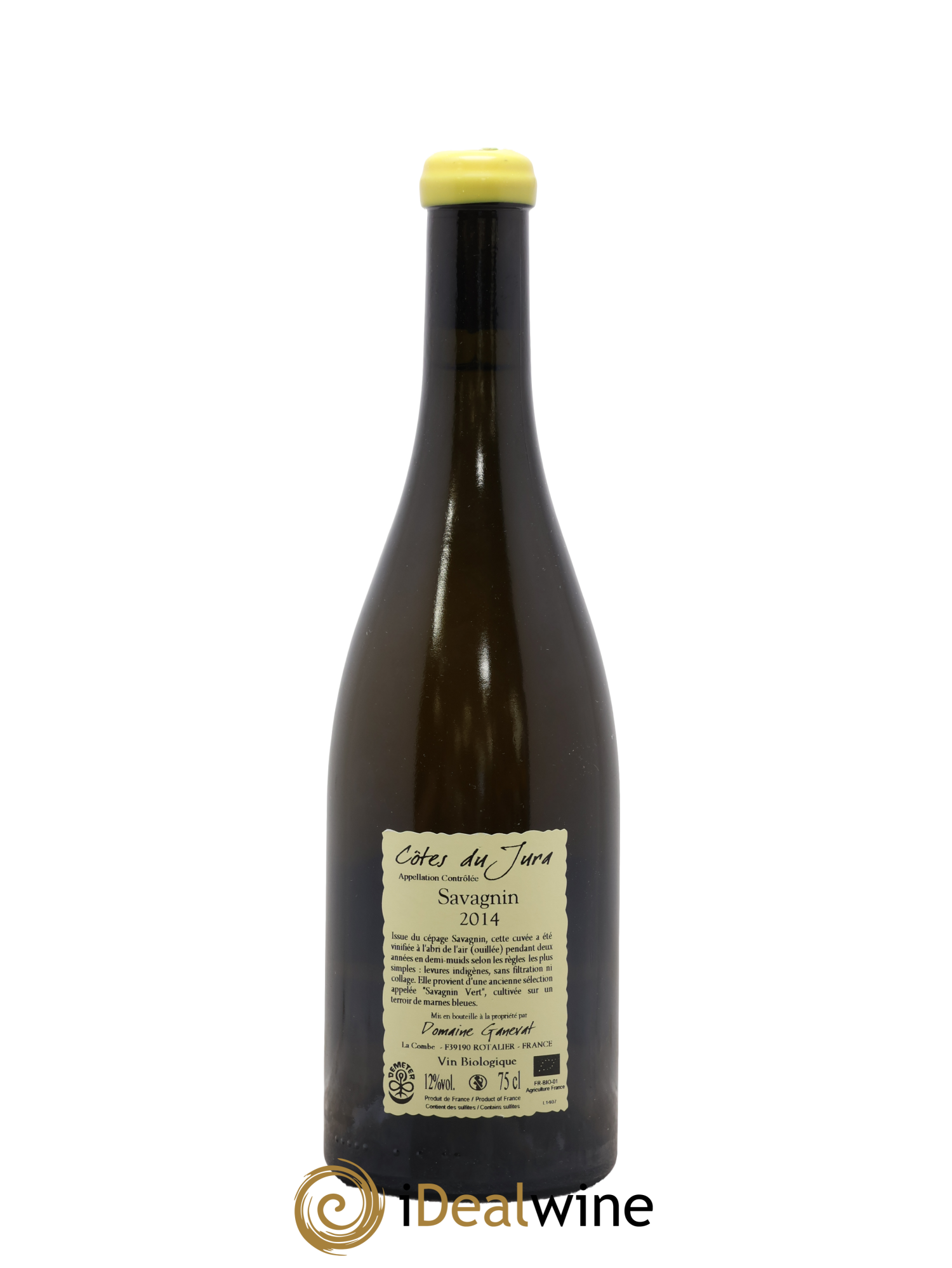 Côtes du Jura Les Chalasses Marnes Bleues Jean-François Ganevat (Domaine) 2014 - Lot of 1 bottle - 1
