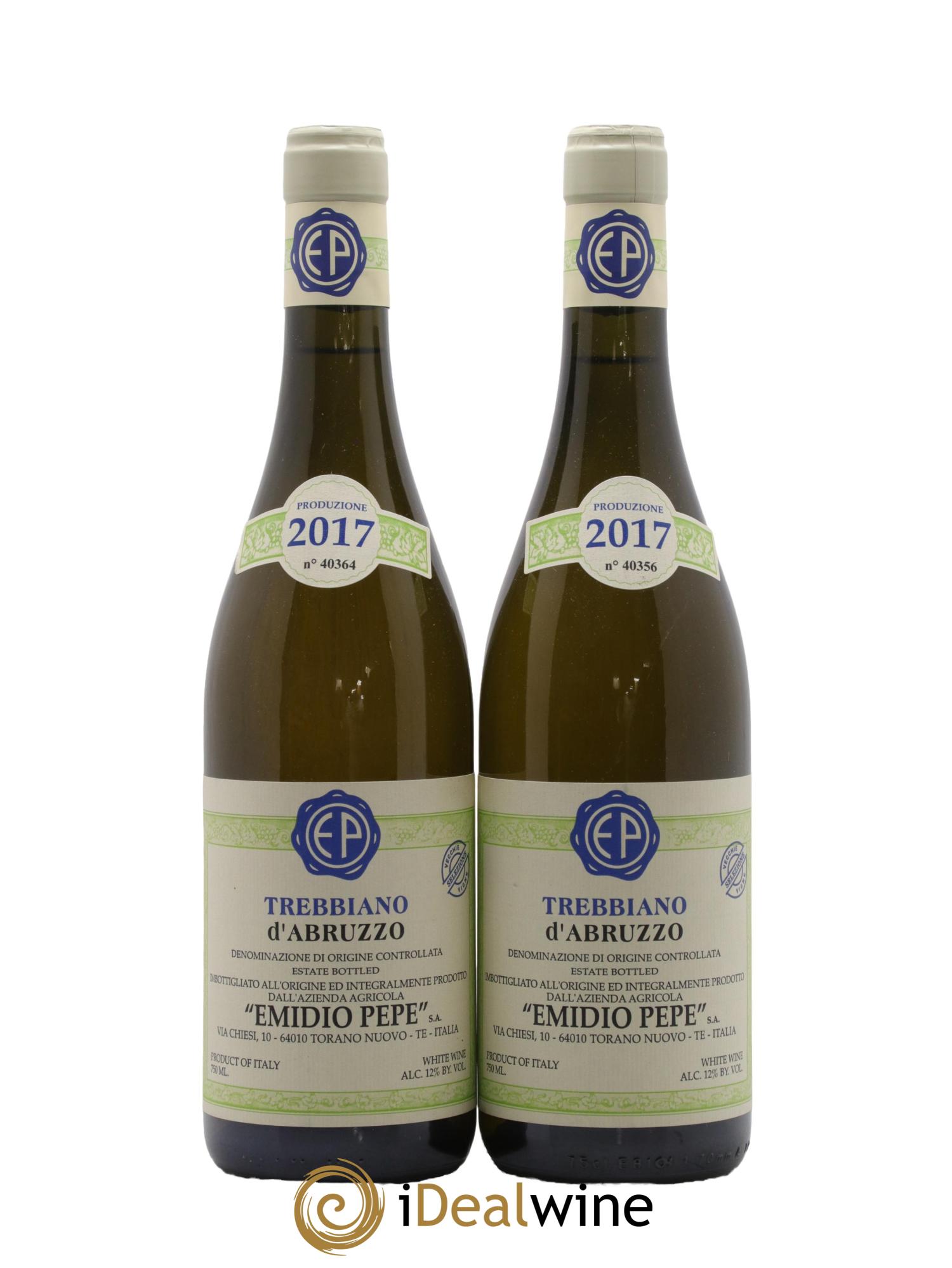 Trebbiano d'Abruzzo DOC Vecchie Viti Emidio Pepe 2017 - Lotto di 2 bottiglie - 0