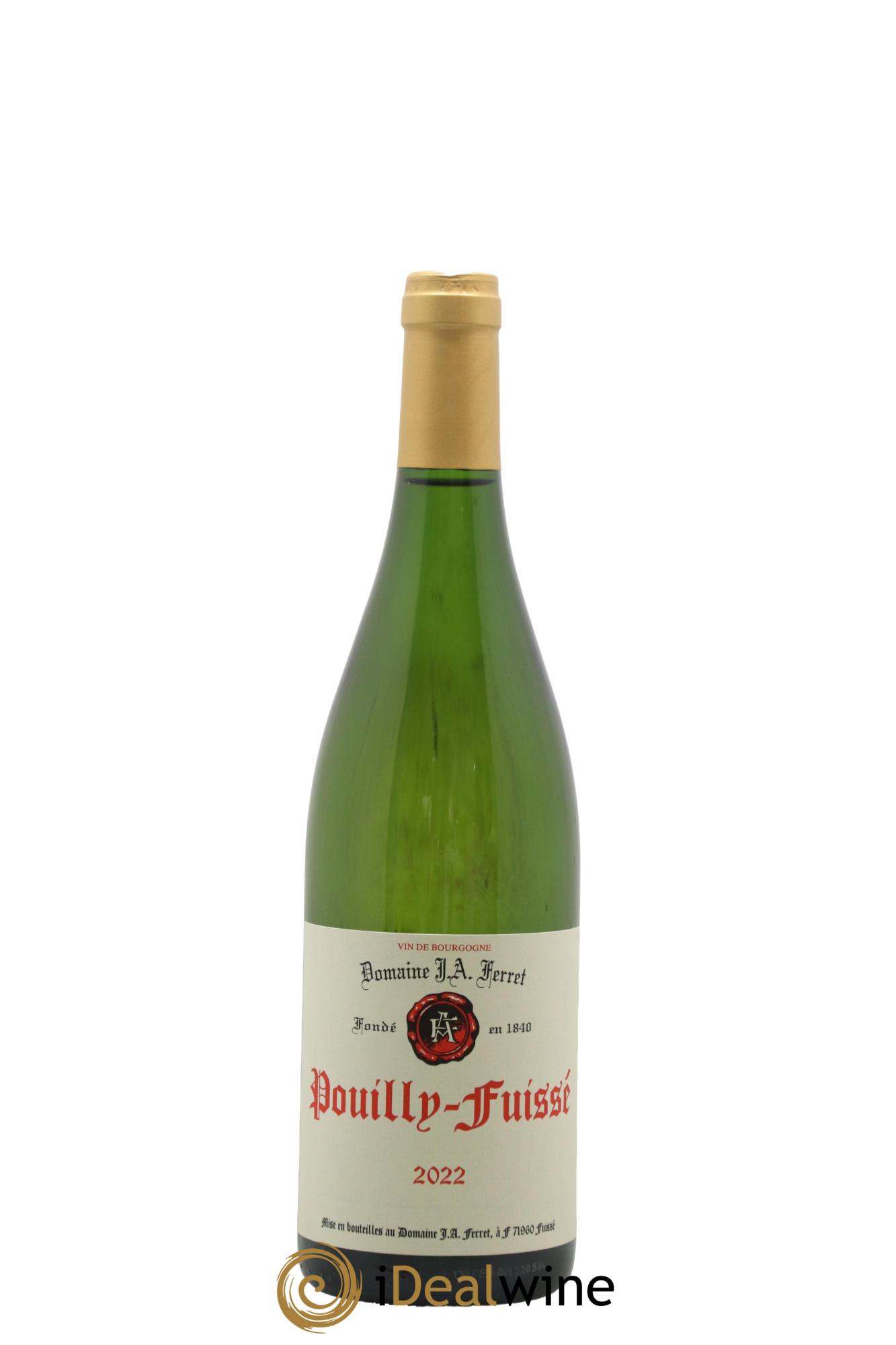 Pouilly-Fuissé J.A. Ferret (Domaine) 2022 - Lot of 1 bottle - 0