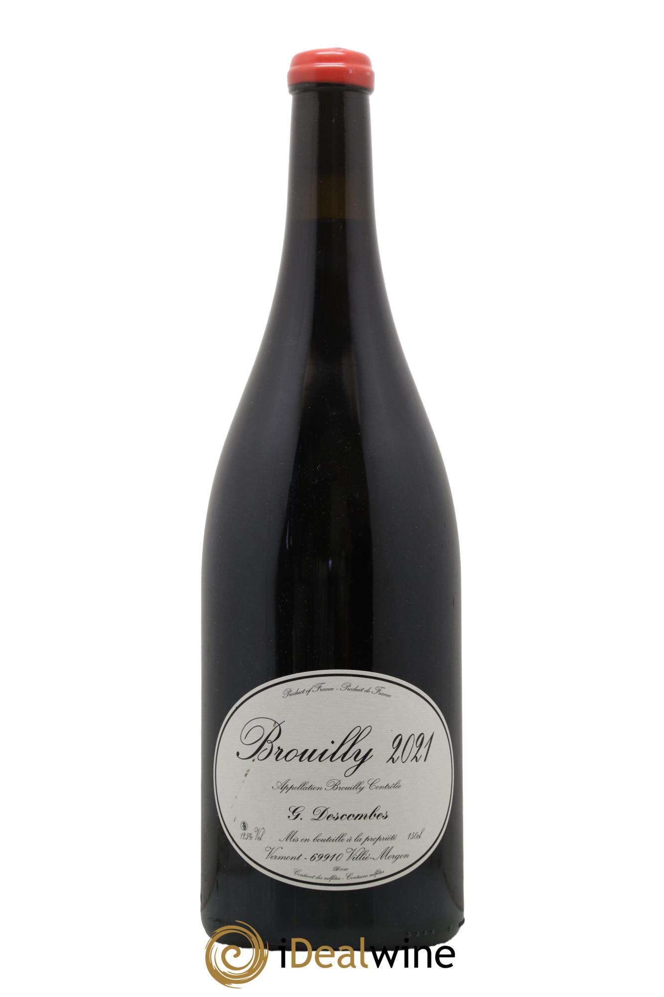 Brouilly Vieilles vignes Georges Descombes (Domaine) 2021 - Lot de 1 magnum - 0