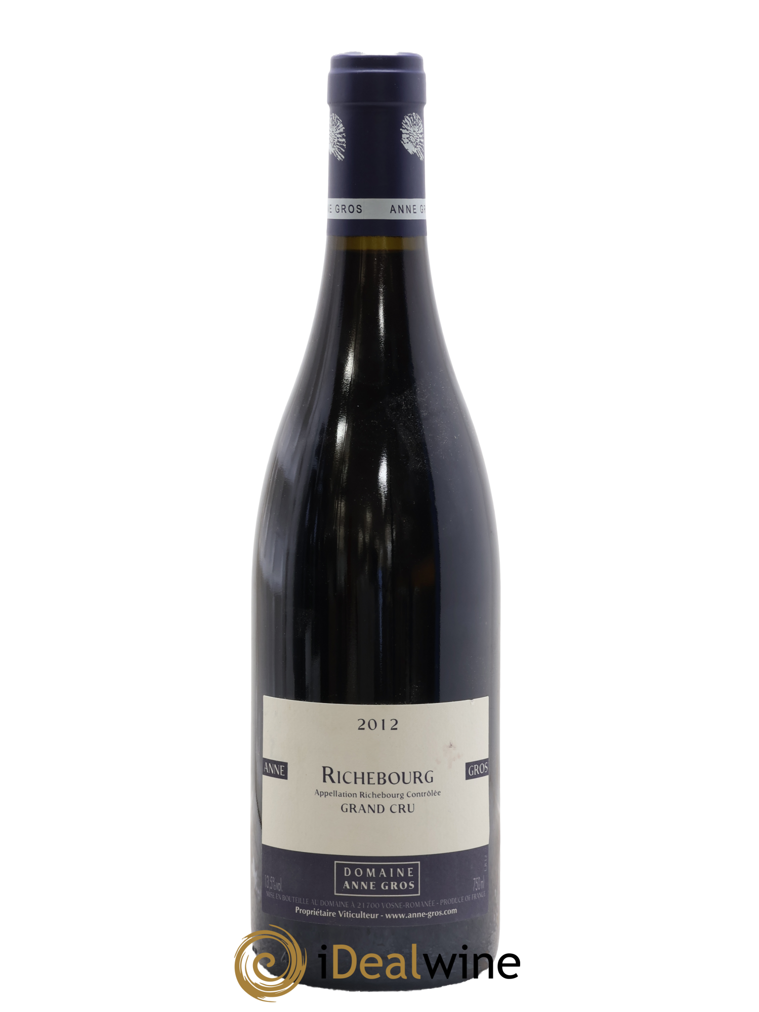Richebourg Grand Cru Anne Gros 2012 - Lot de 1 bouteille - 0
