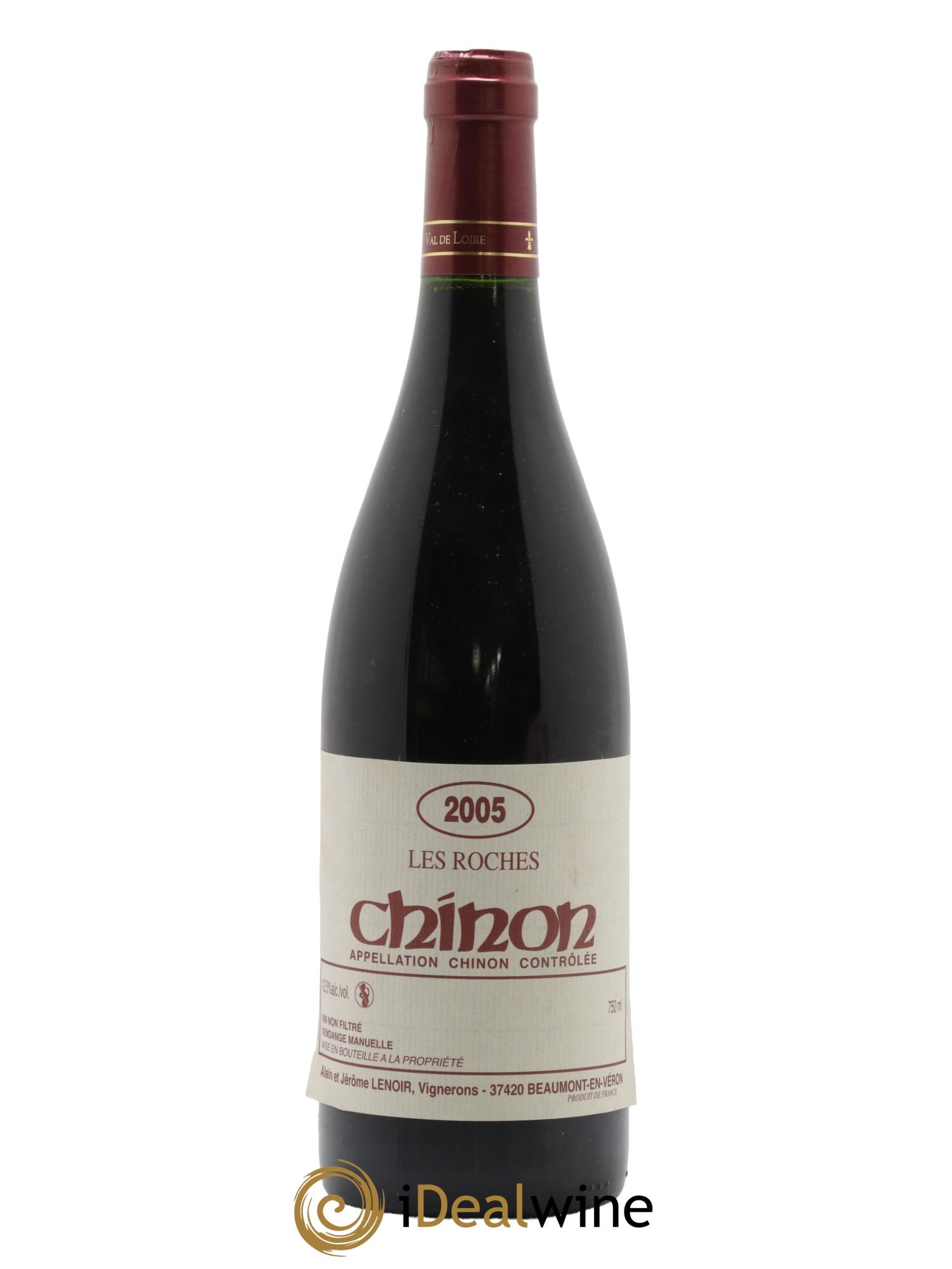 Chinon Les Roches Lenoir (Domaine) 2005 - Lot de 1 bouteille - 0
