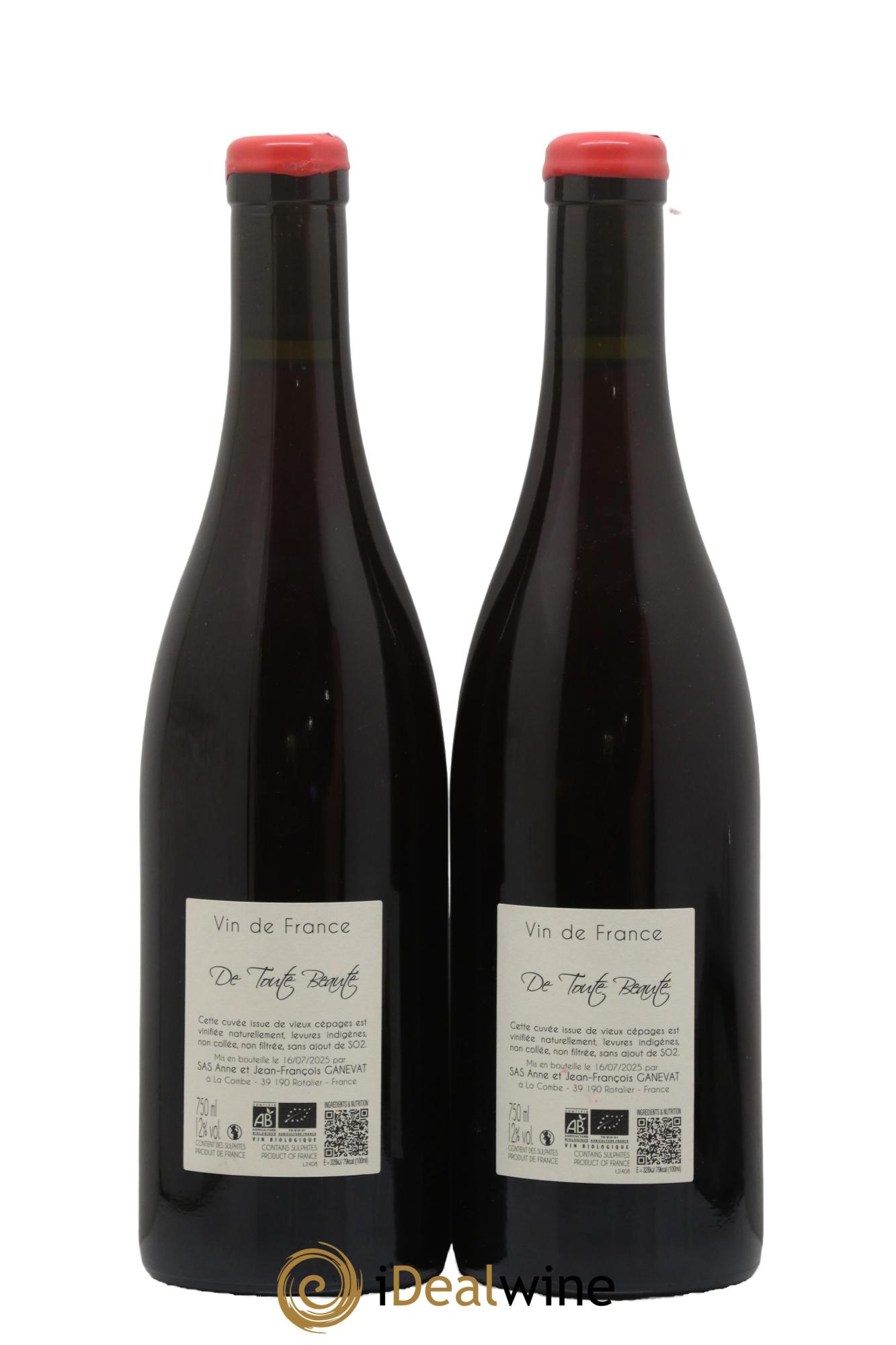Vin de France De Toute Beauté Ganevat (Domaine) 2024 - Posten von 2 Flaschen - 1