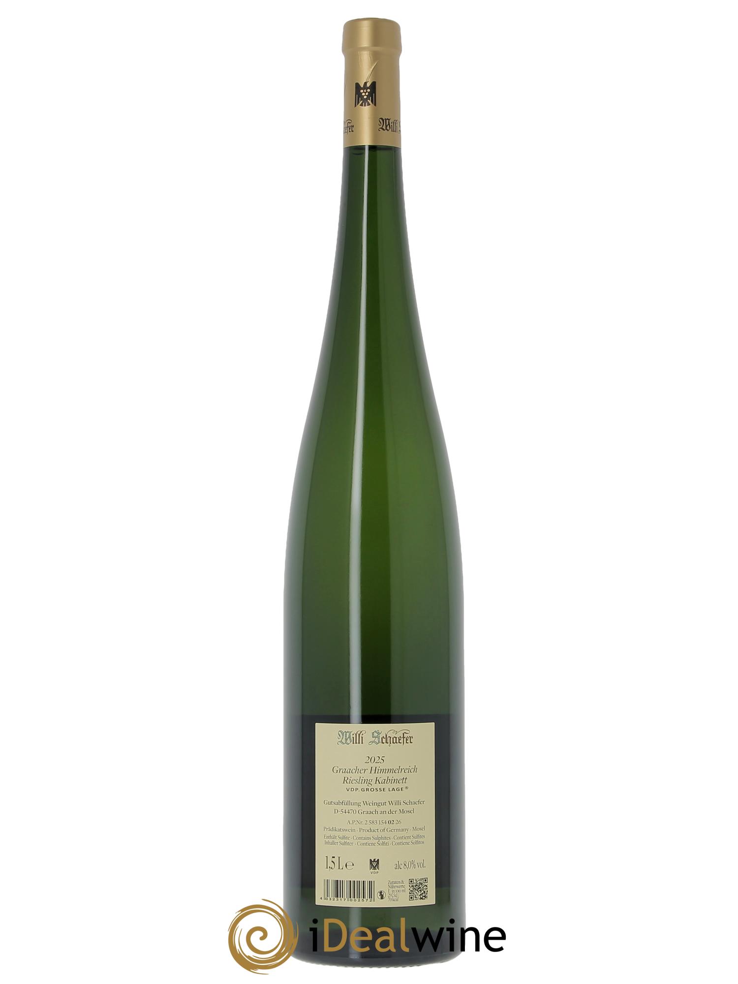 Riesling Willi Schaefer Graacher Himmelreich Kabinett  2025 - Posten von 1 Magnum - 1