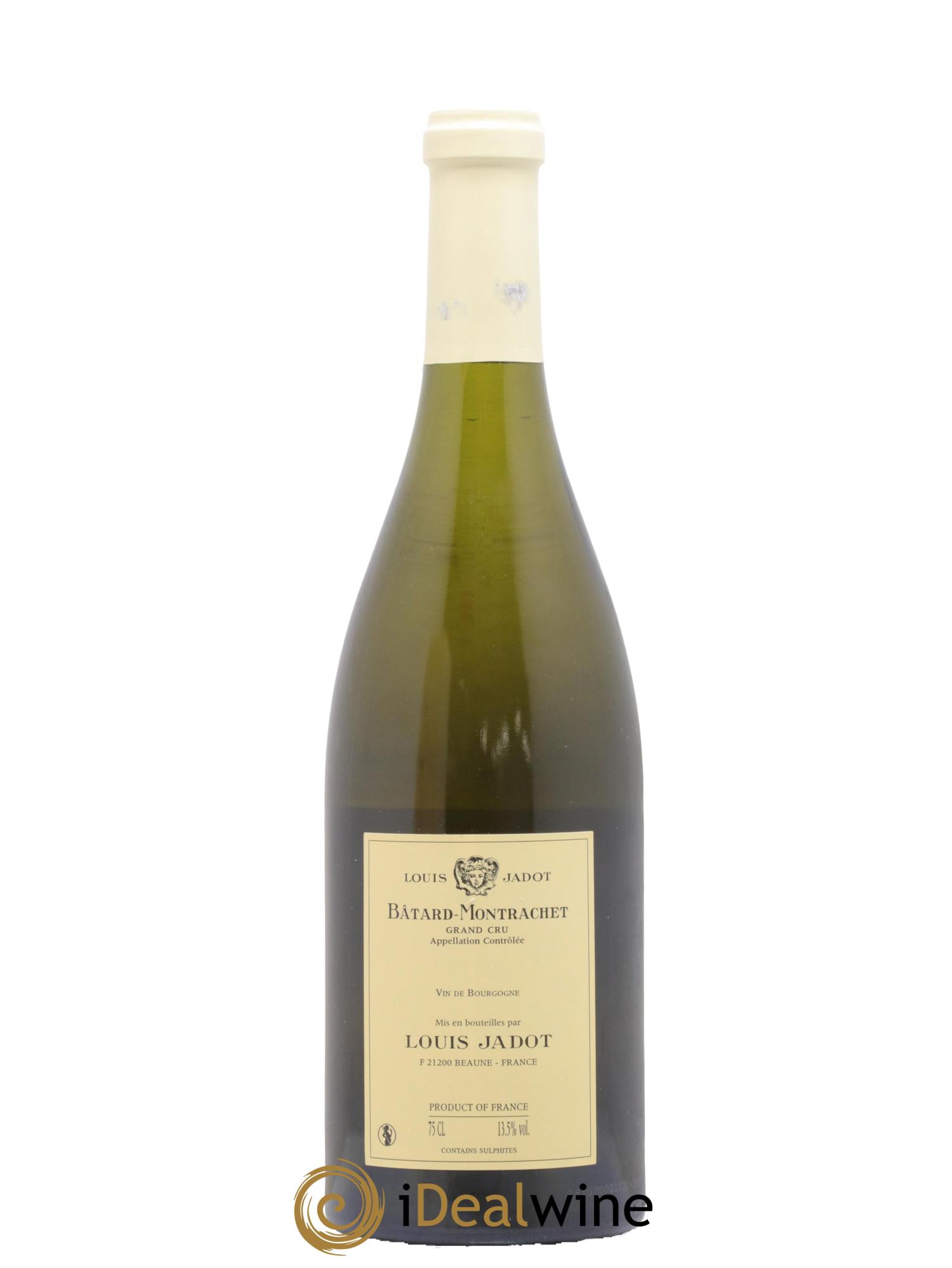Bâtard-Montrachet Grand Cru Maison Louis Jadot 2012 - Lot of 1 bottle - 2