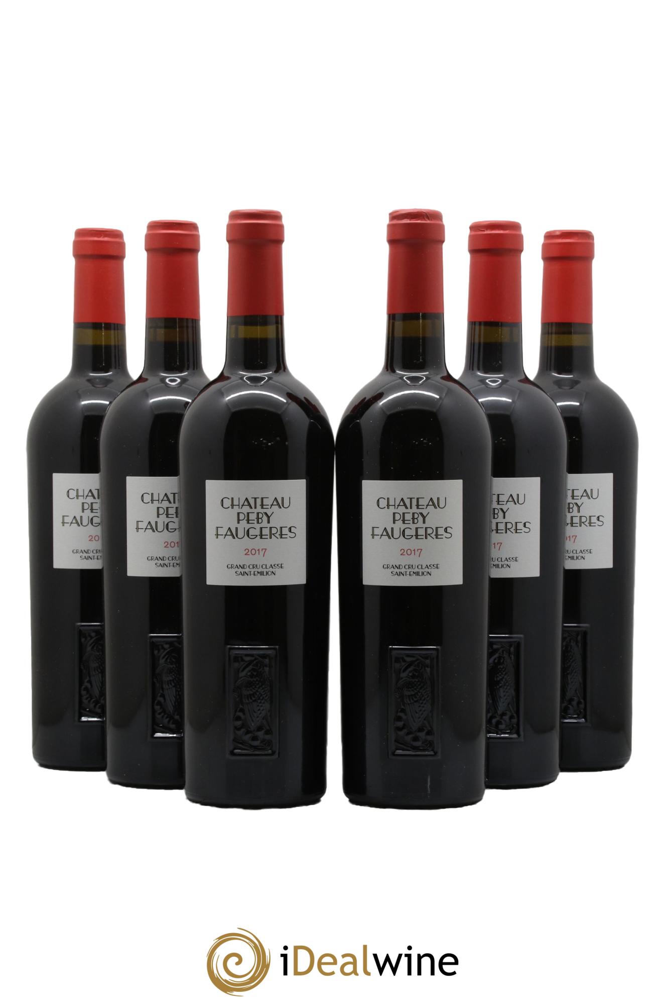 Château Péby Faugères Grand Cru Classé  2017 - Lot of 6 bottles - 0