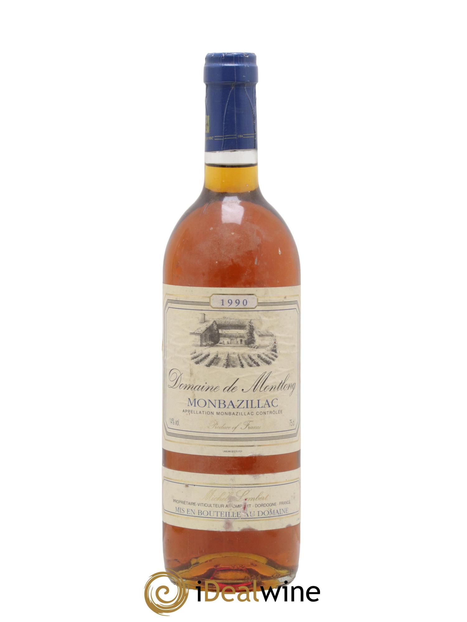 Monbazillac Domaine De Montlong 1990 - Lot of 1 bottle - 0