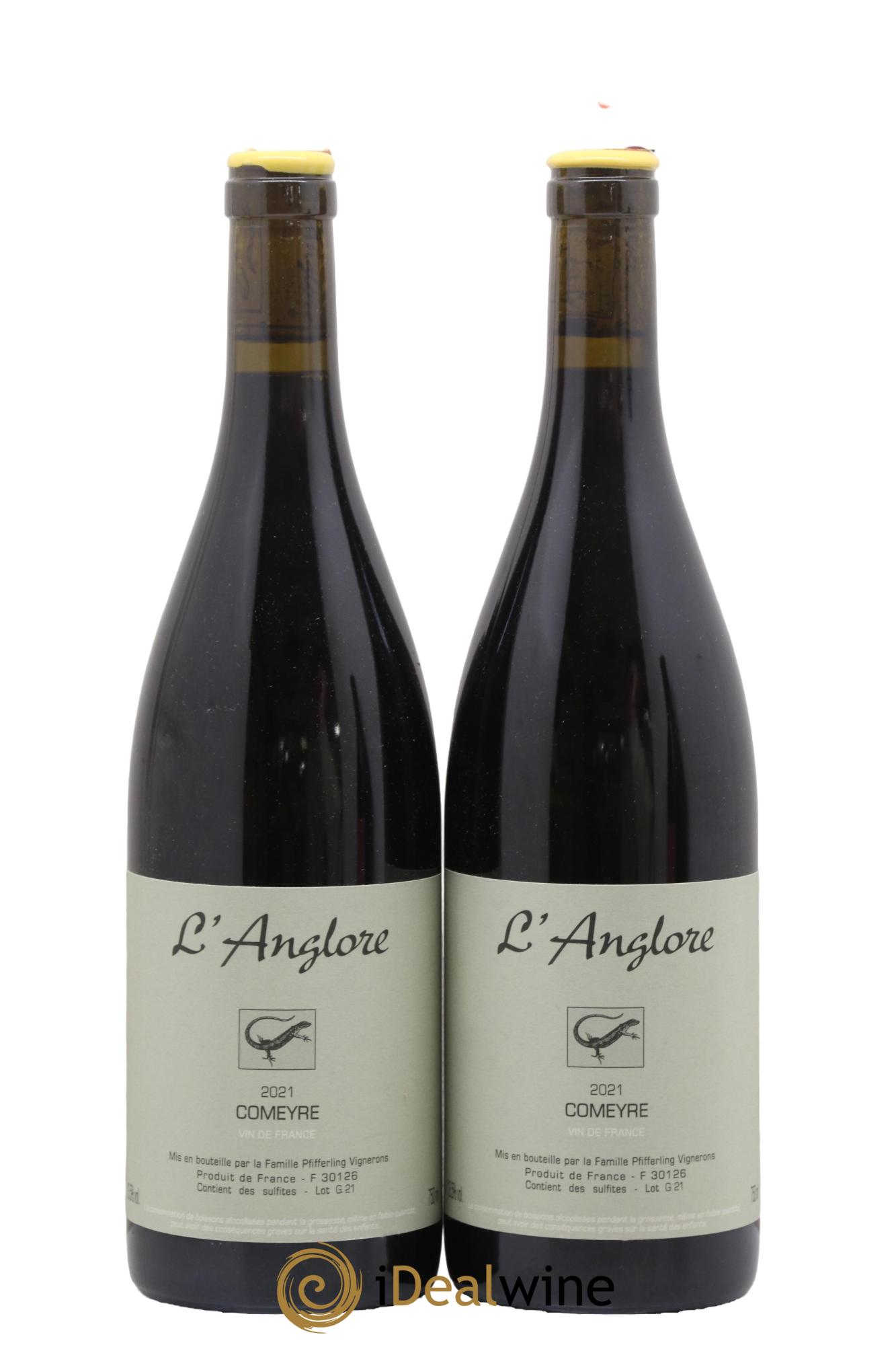 Vin de France Comeyre L'Anglore 2021 - Lot de 2 bouteilles - 0