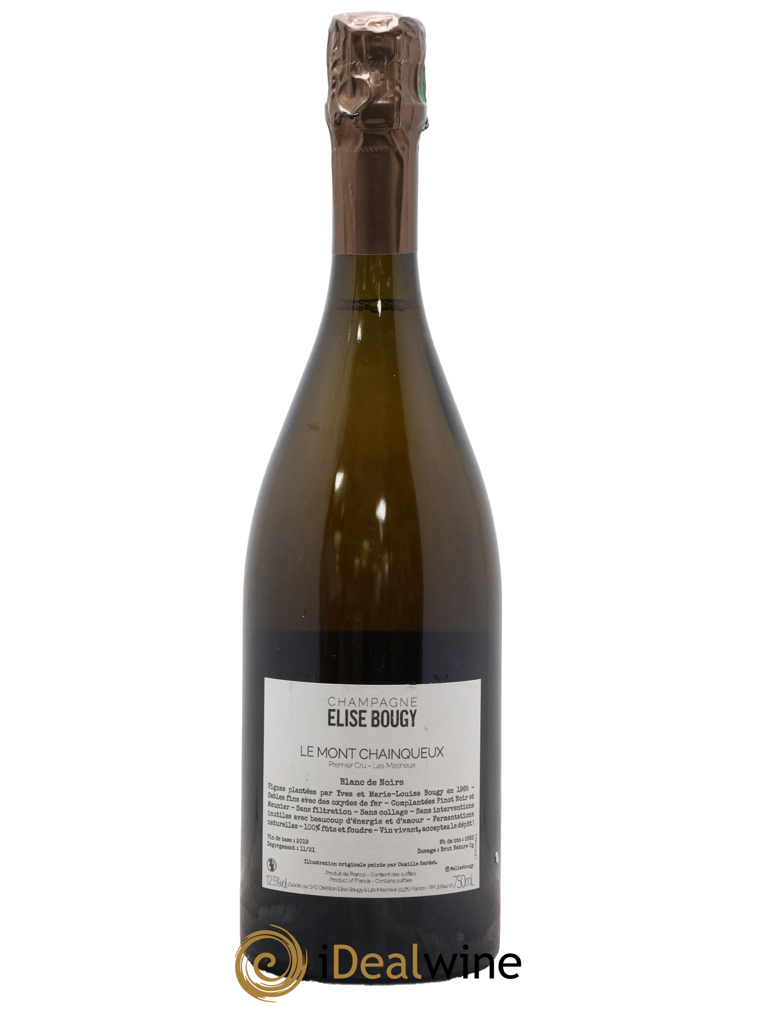Les Mesneux Le Mont Chainqueux Elise Bougy - Lotto di 1 bottiglia - 1