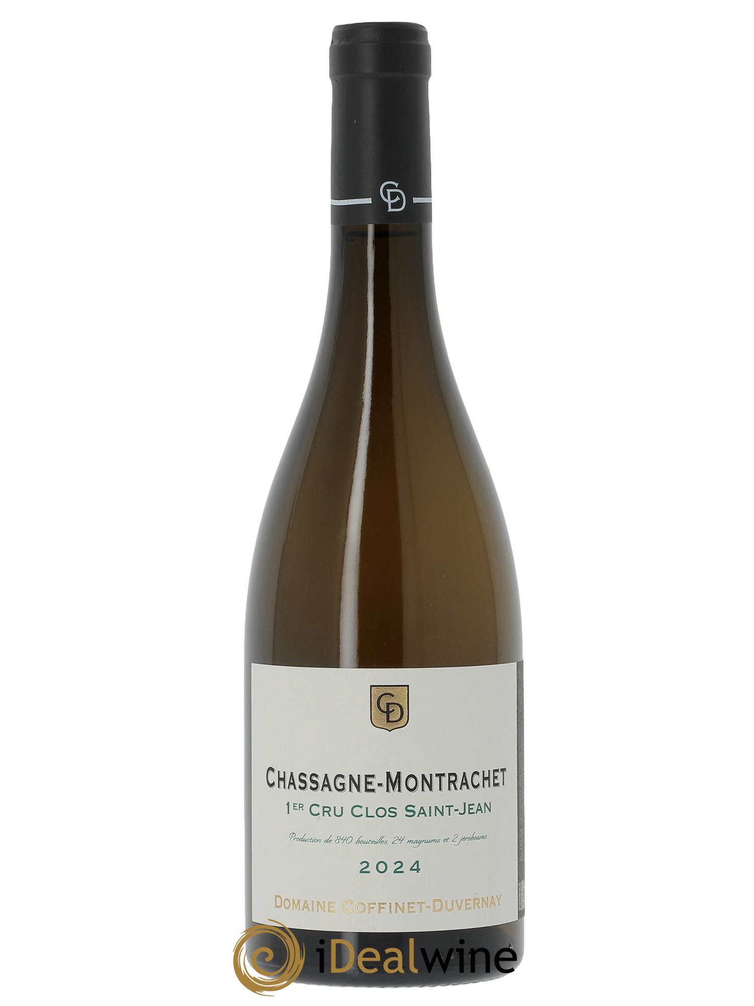 Chassagne-Montrachet 1er Cru Clos Saint Jean Coffinet-Duvernay 2024 - Posten von 1 Flasche - 0