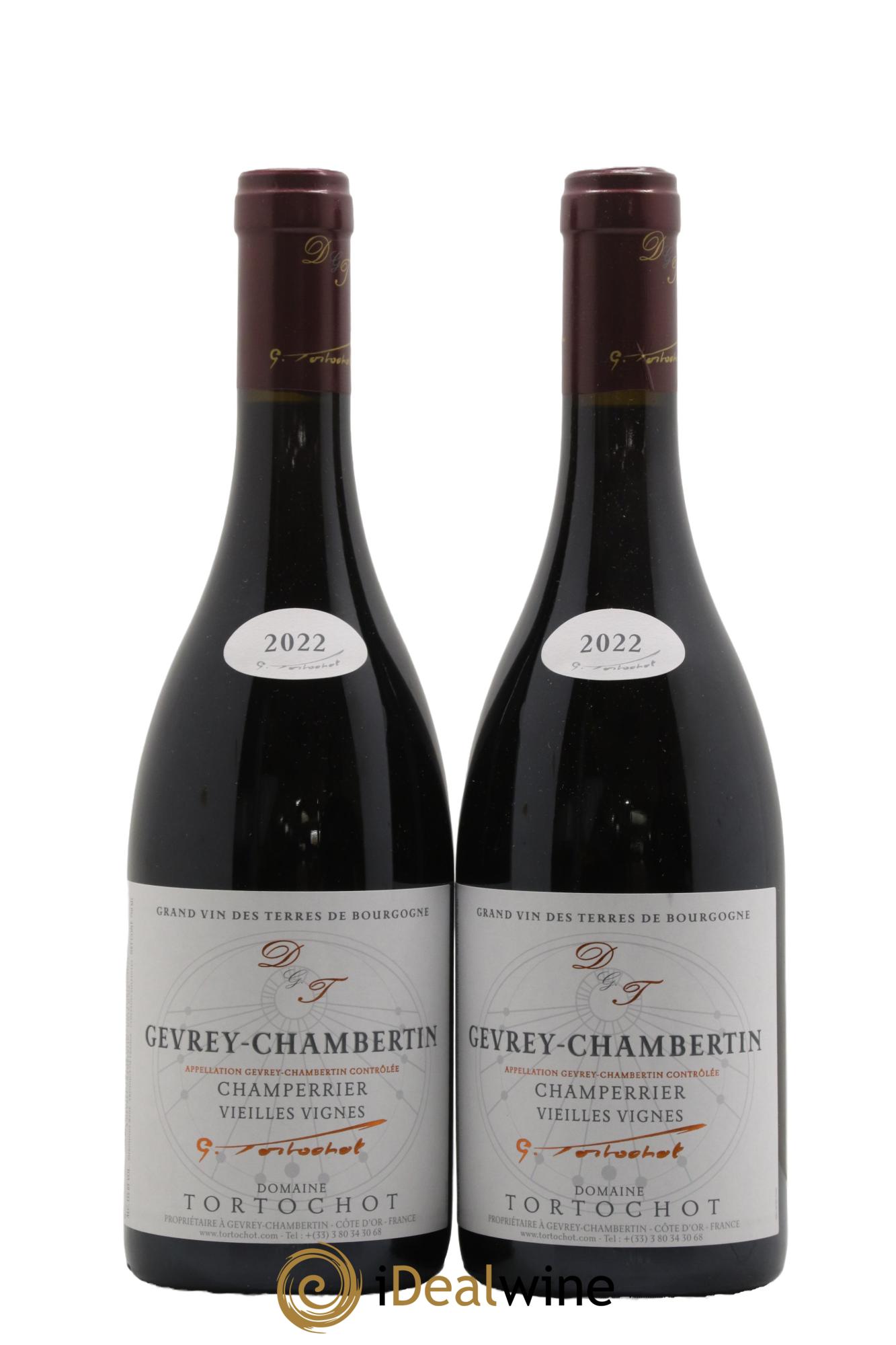 Gevrey-Chambertin Champerrier Vieilles Vignes Tortochot (Domaine) Champerrier Vieilles Vignes Domaine Tortochot 2022 - Lot de 2 bouteilles - 0