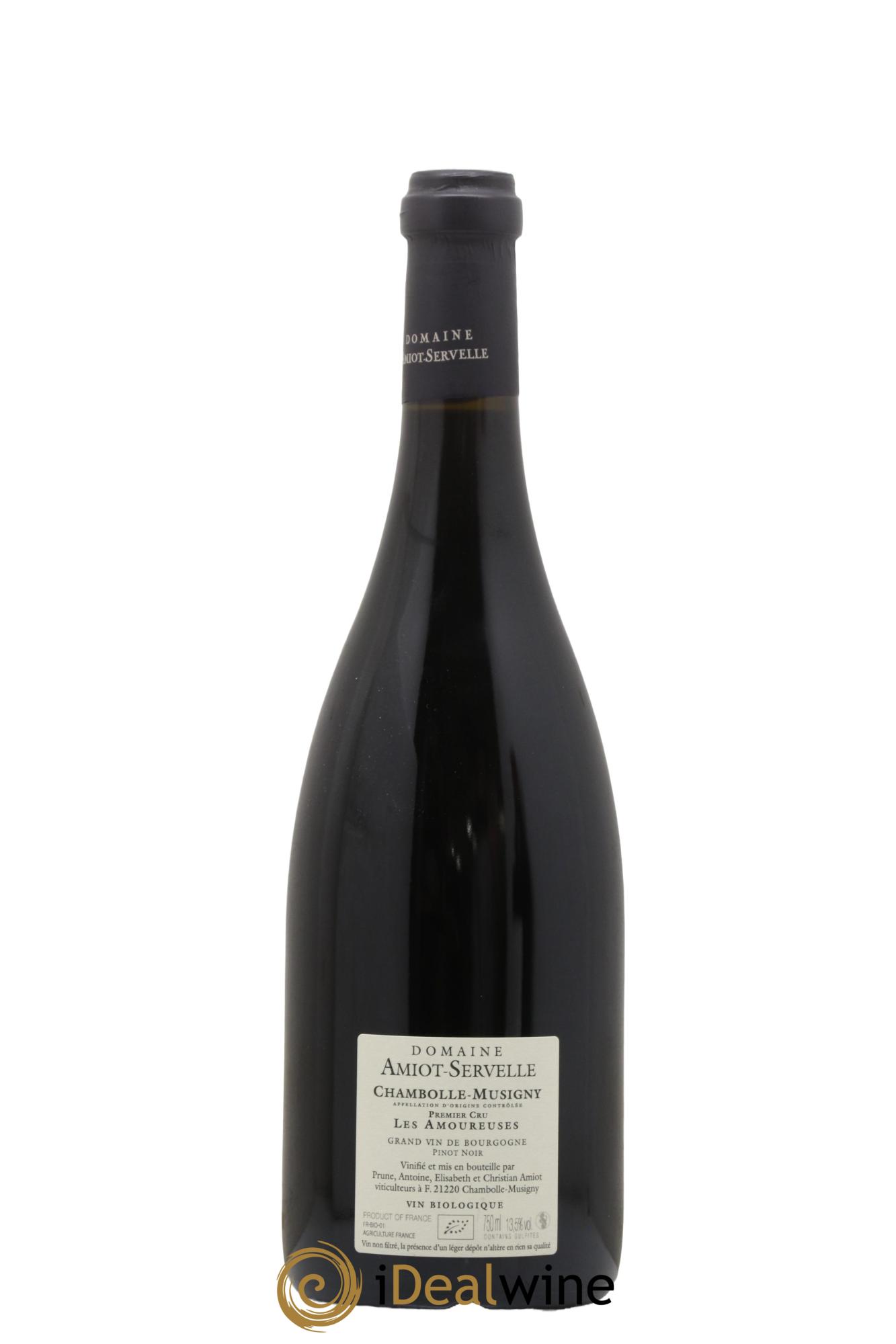 Chambolle-Musigny 1er Cru Les Amoureuses Amiot-Servelle 2020 - Lot de 1 bouteille - 1