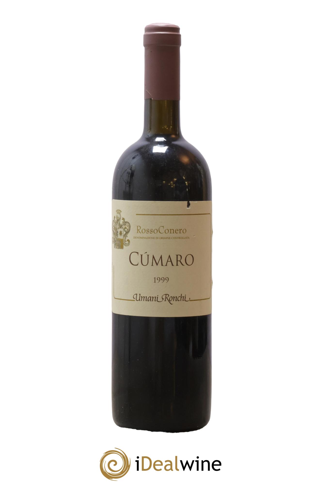 Italie Cumaro Rosso Conero Umani Ronchi 1999 - Lot de 1 bouteille - 0
