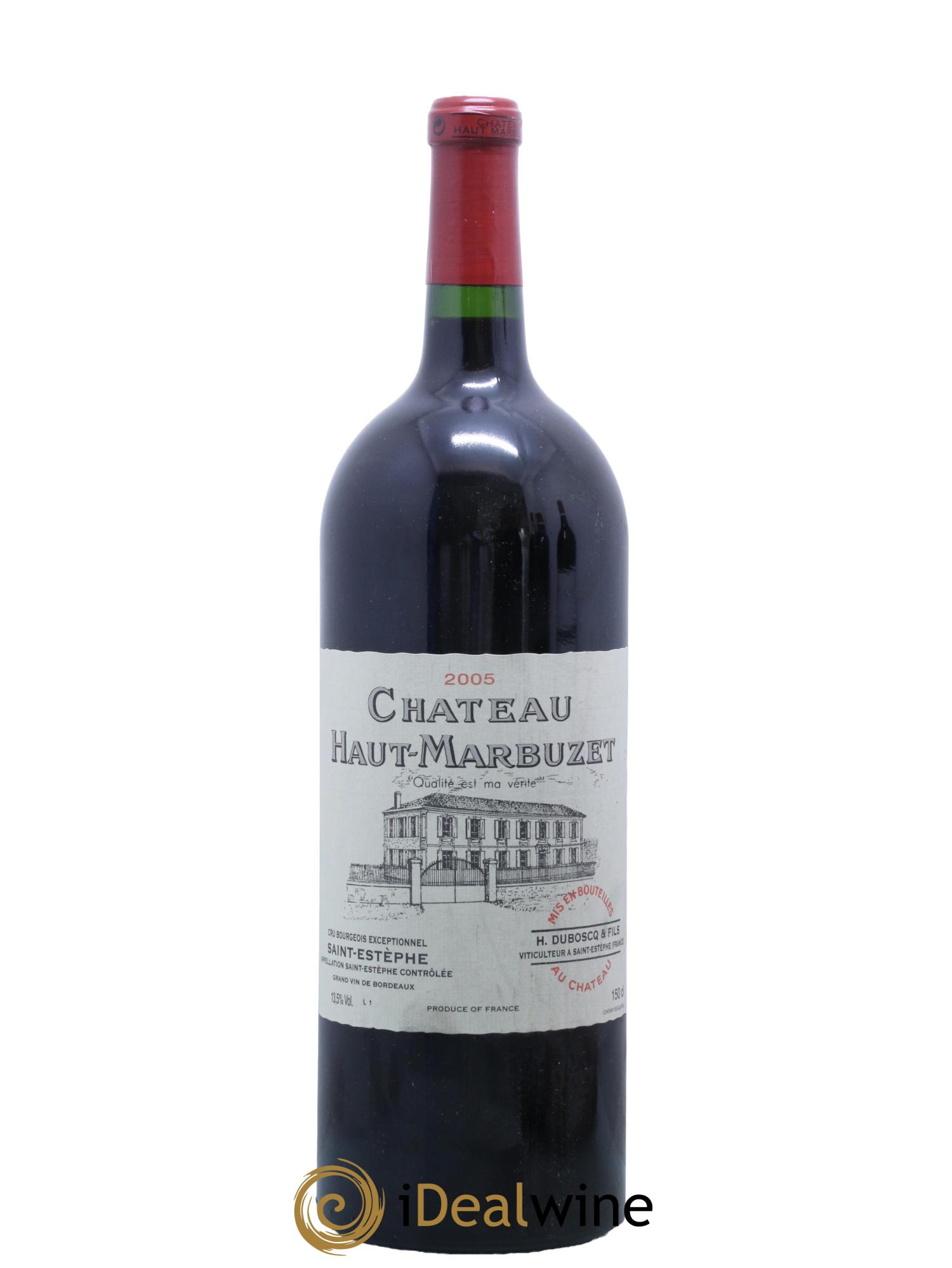 Château Haut Marbuzet 2005 - Lot de 1 magnum - 0