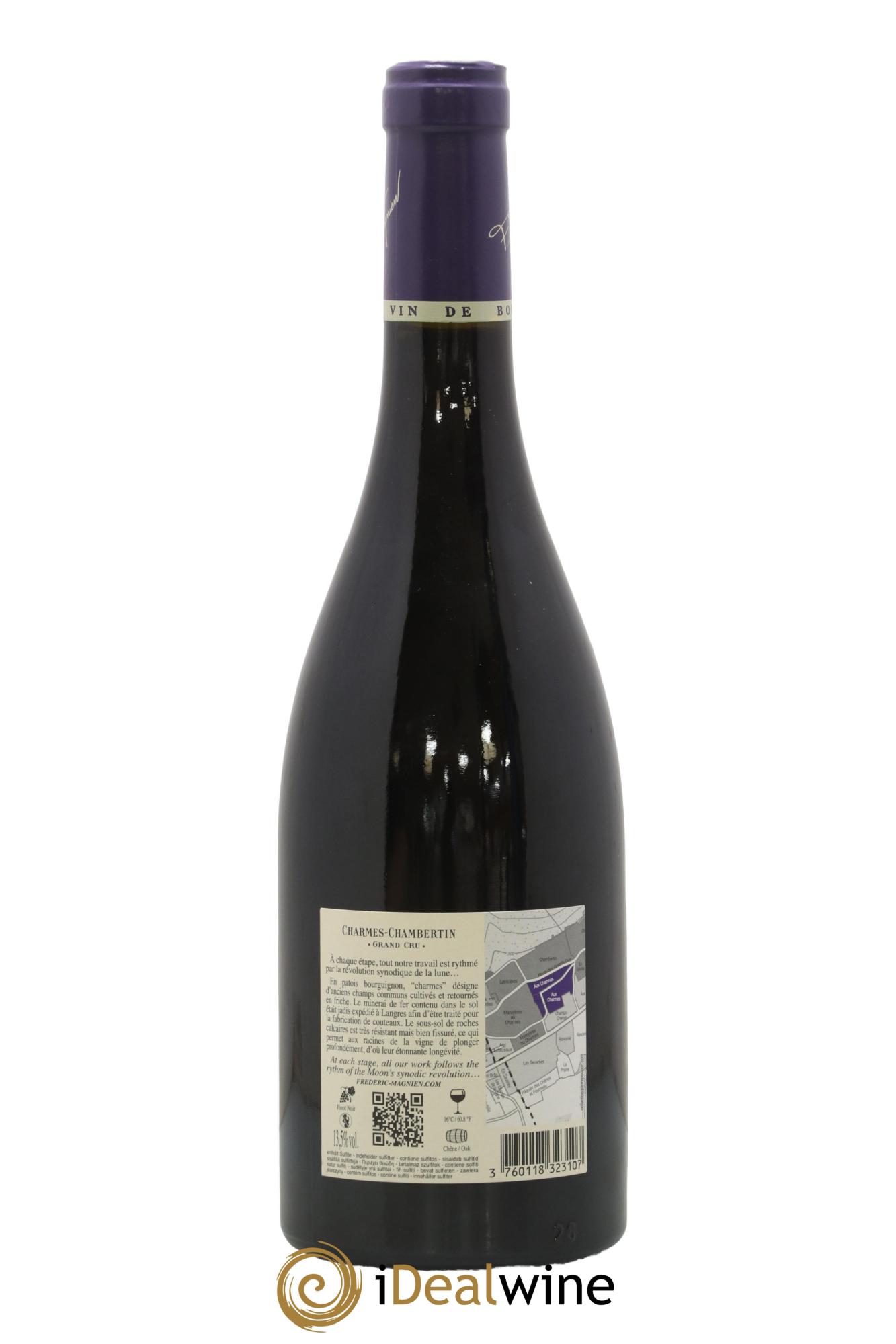 Charmes-Chambertin Grand Cru Frédéric Magnien  2012 - Lot de 1 bouteille - 1