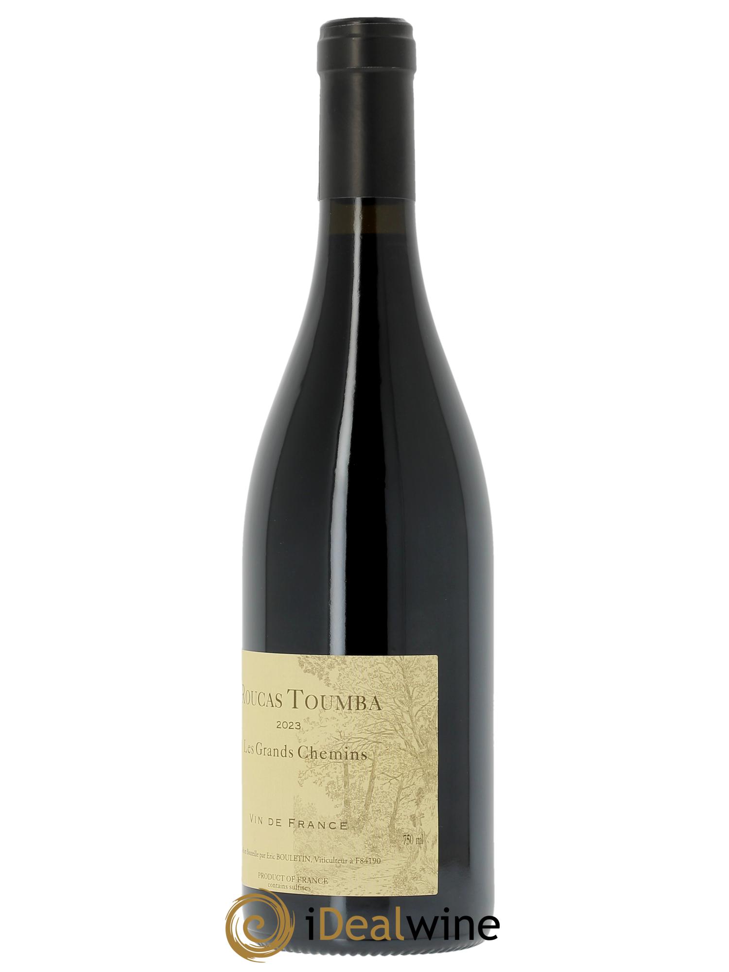 Vin de France Les Grands Chemins Roucas Toumba  2023 - Lot de 1 bouteille - 1