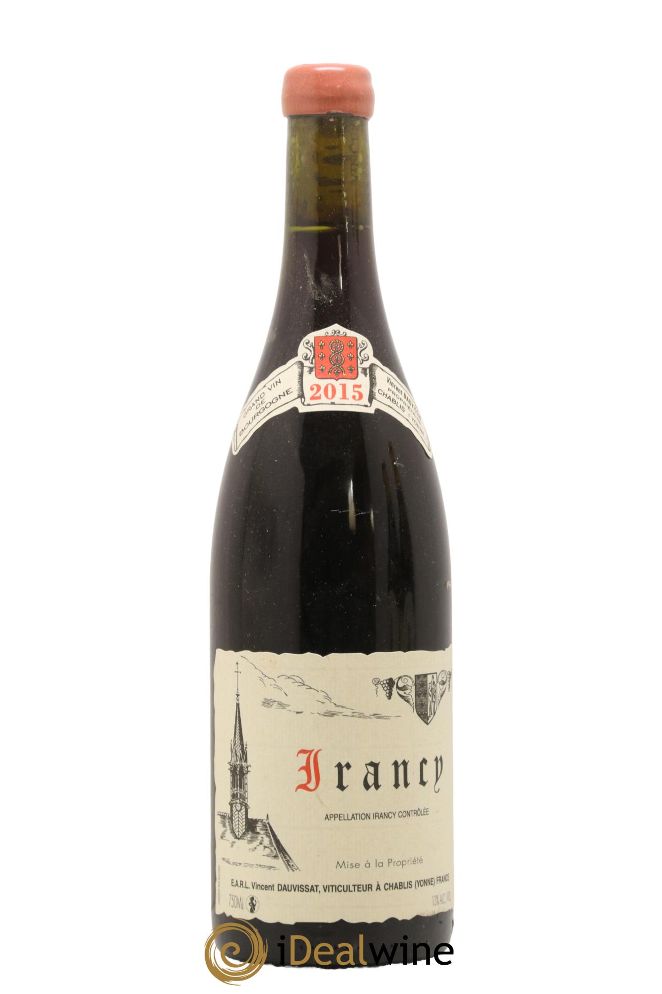Irancy Vincent Dauvissat (Domaine) 2015 - Lot de 1 bouteille - 0