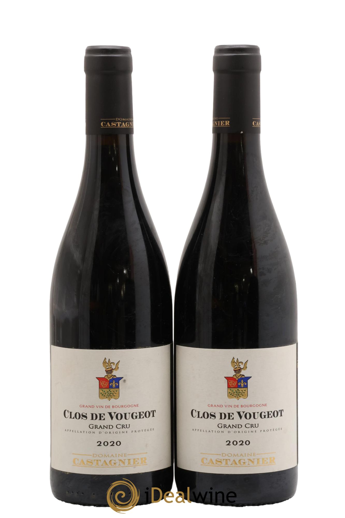Clos de Vougeot Grand Cru Castagnier (Domaine) 2020 - Lote de 2 botellas - 0