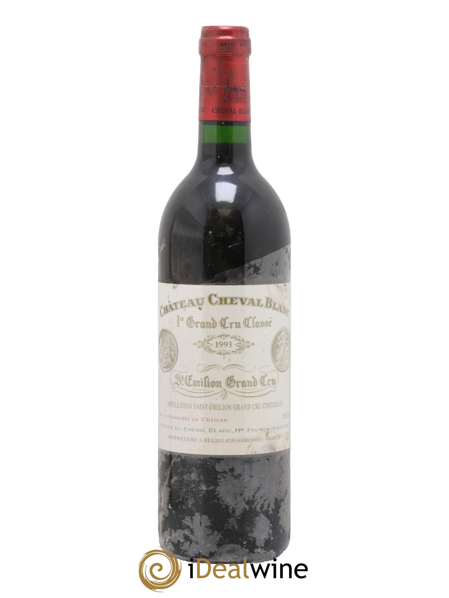 Château Cheval Blanc 1er Grand Cru Classé A 1993 - Lot of 1 bottle - 0