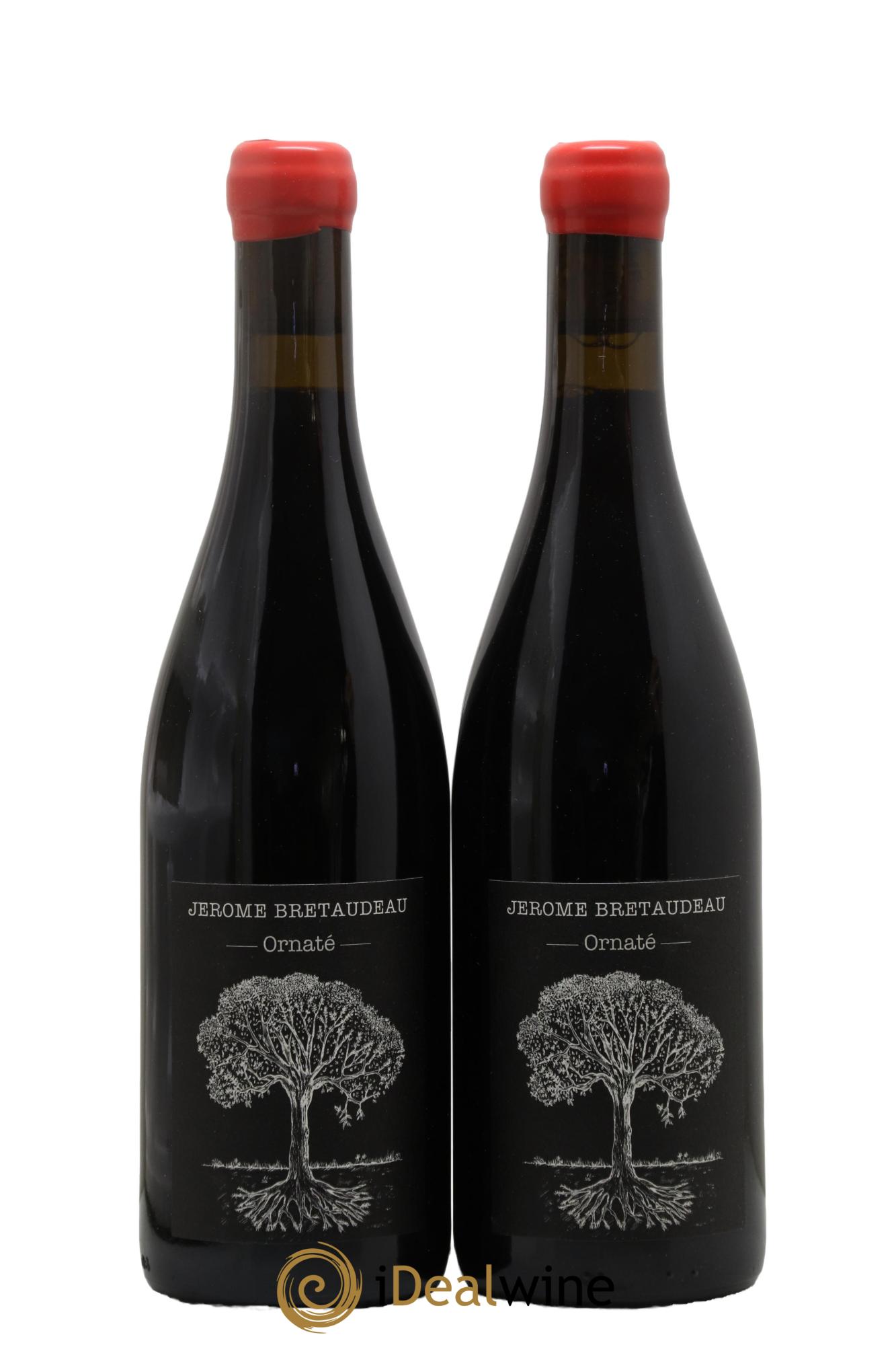 Vin de France Merlot Ornaté Jérôme Bretaudeau - Domaine de Bellevue 2023 - Lot de 2 bouteilles - 0