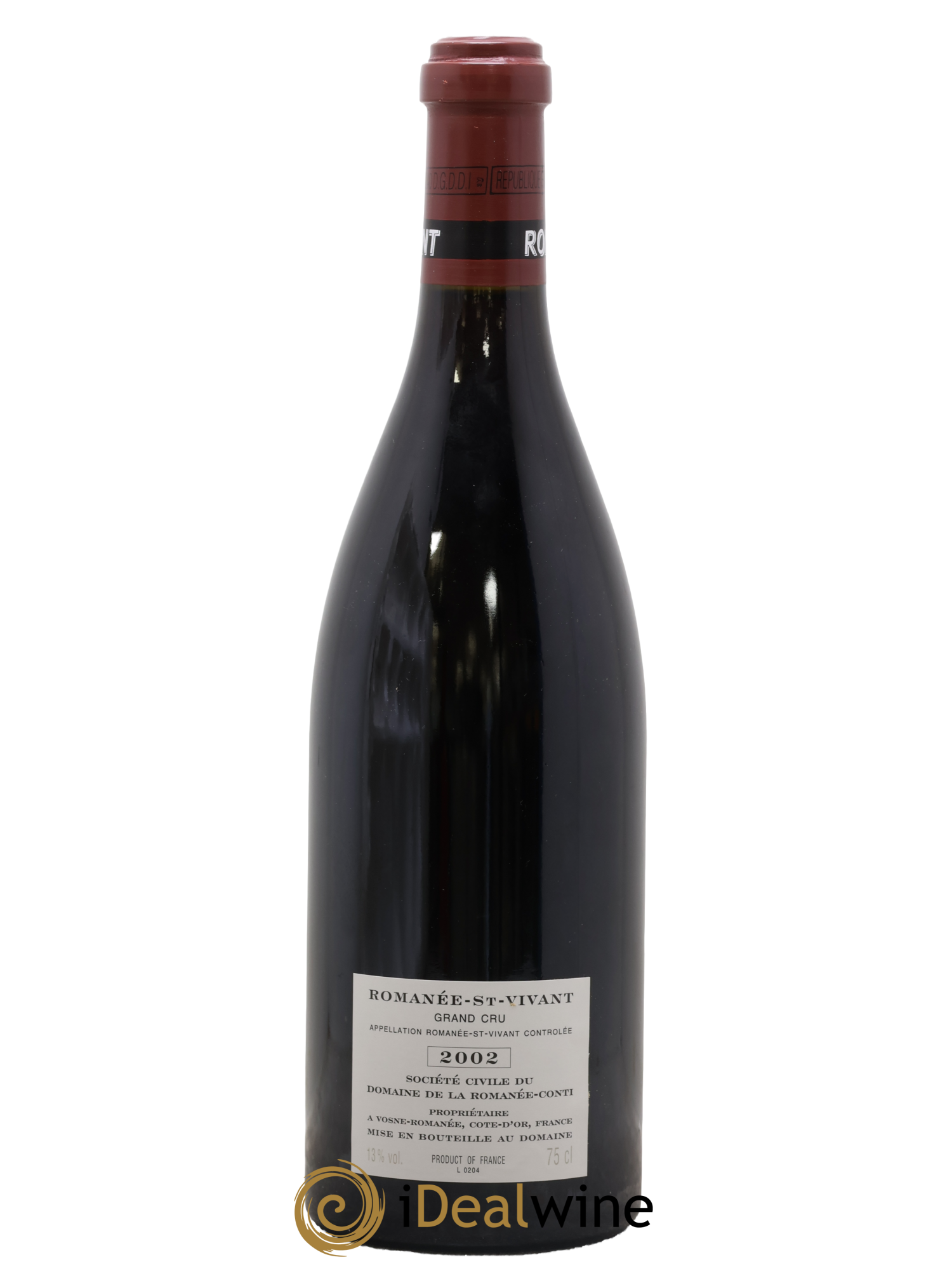 Romanée-Saint-Vivant Grand Cru Domaine de la Romanée-Conti 2002 - Posten von 1 Flasche - 1
