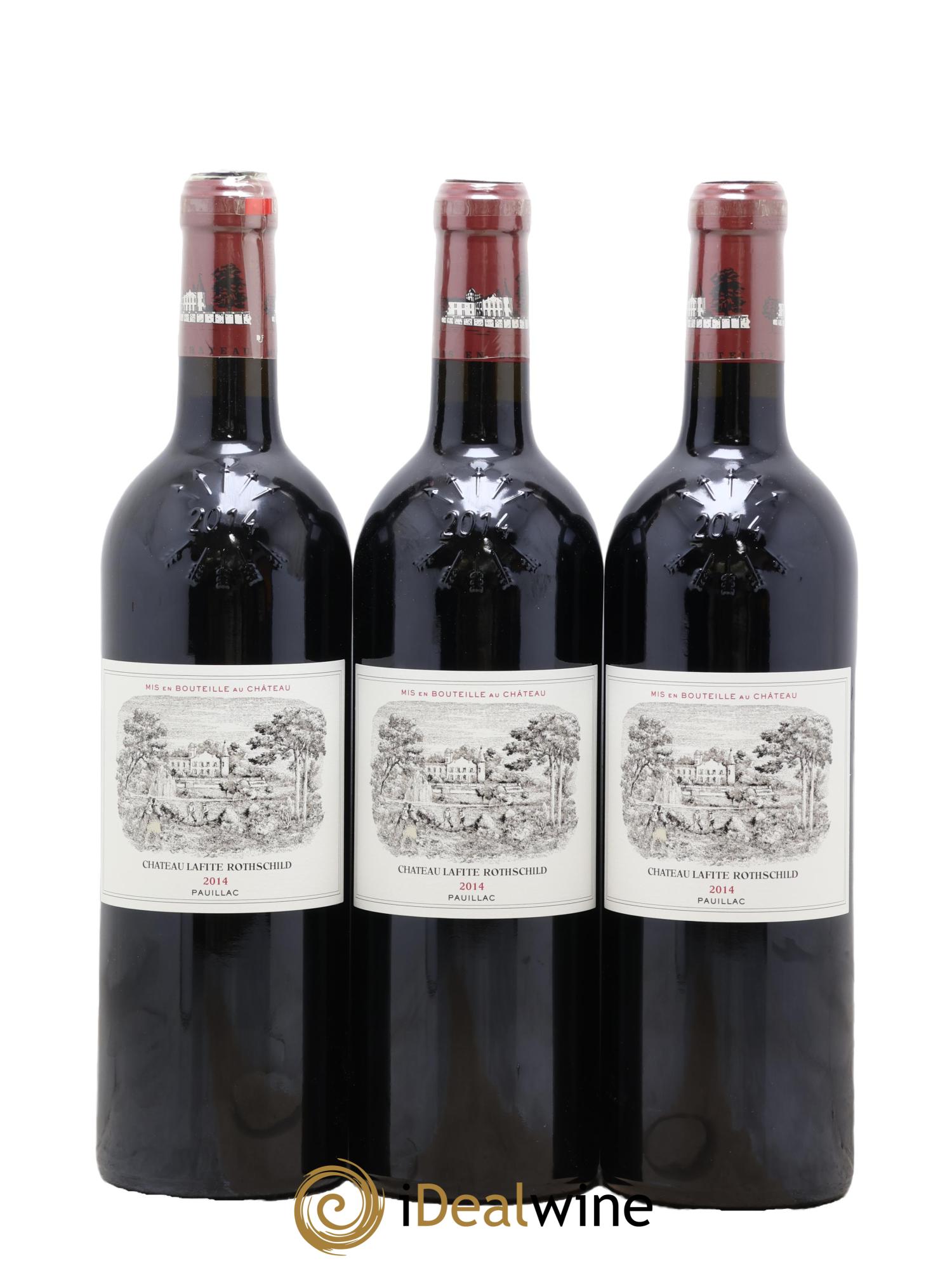 Château Lafite Rothschild 1er Grand Cru Classé 2014 - Lotto di 6 bottiglie - 3