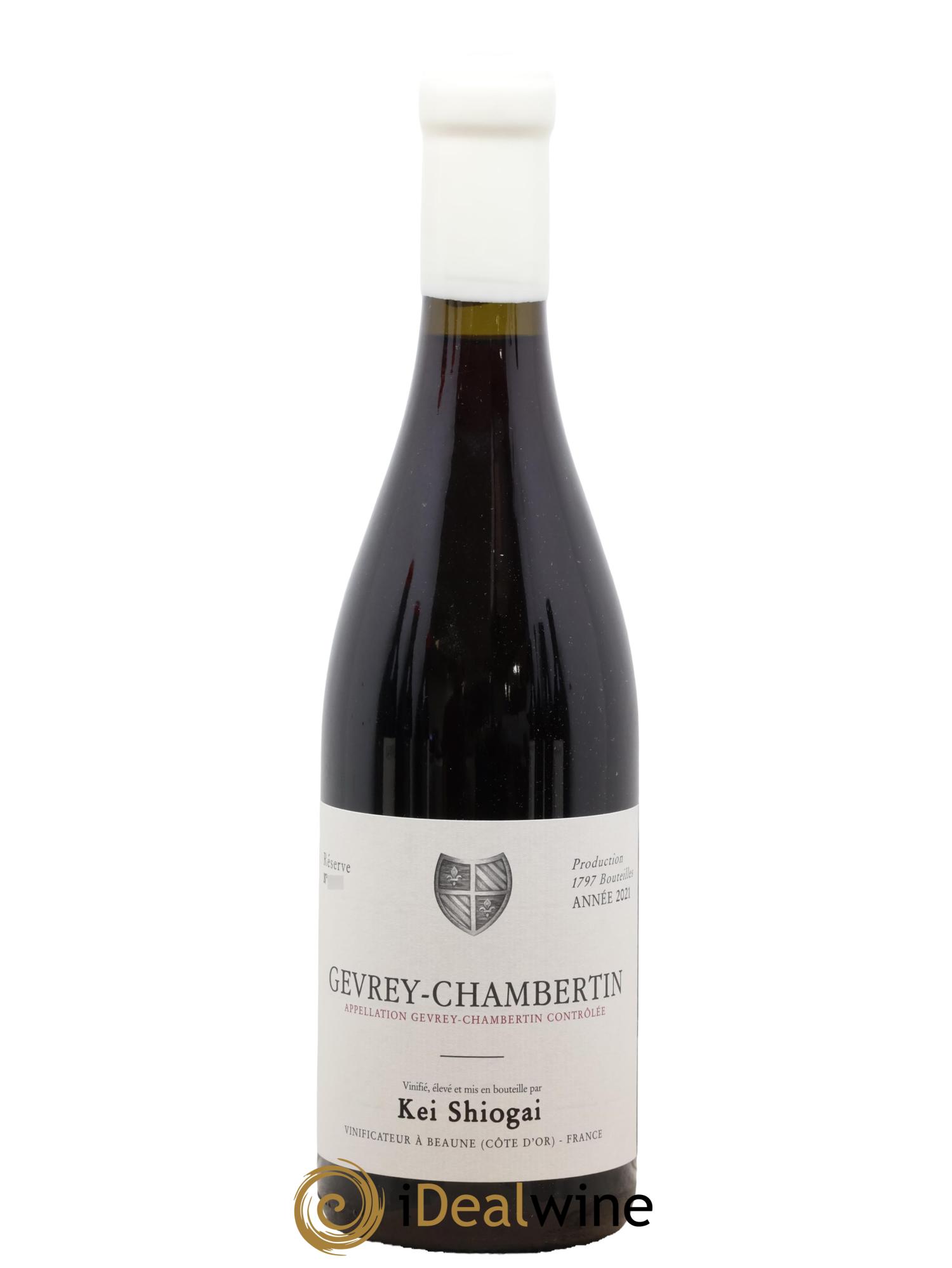 Gevrey-Chambertin Kei Shiogai 2021 - Lotto di 1 bottiglia - 0